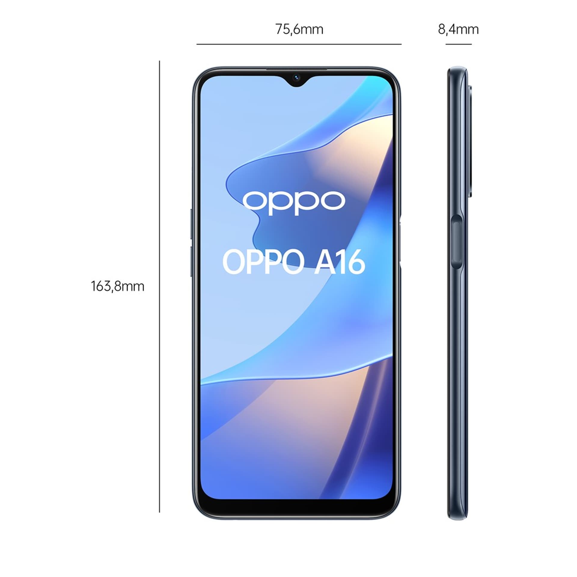 

Smartfon Oppo A16 3/32GB Czarny