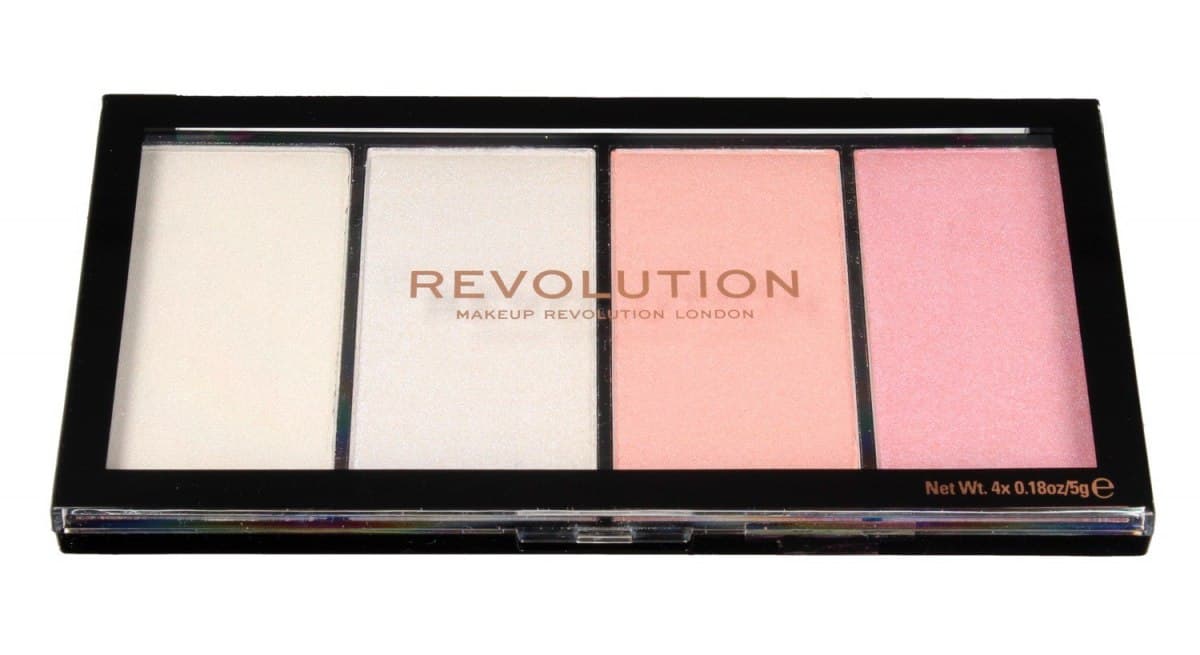 

Makeup Revolution Paleta rozświetlaczy Reloaded Lustre Lights Cool 4x5g