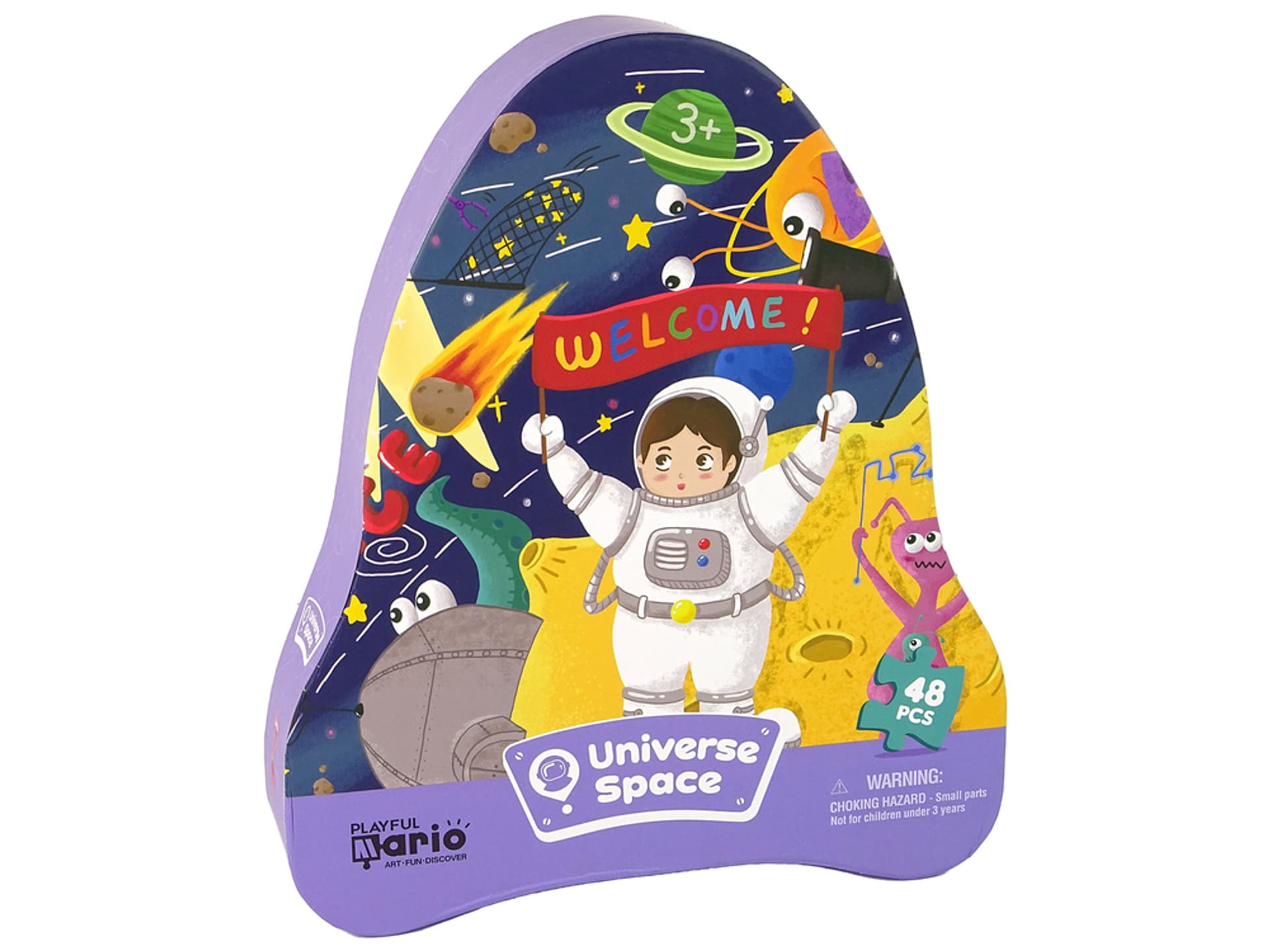

Puzzle Kosmos Ufo Planety 48 Elementów