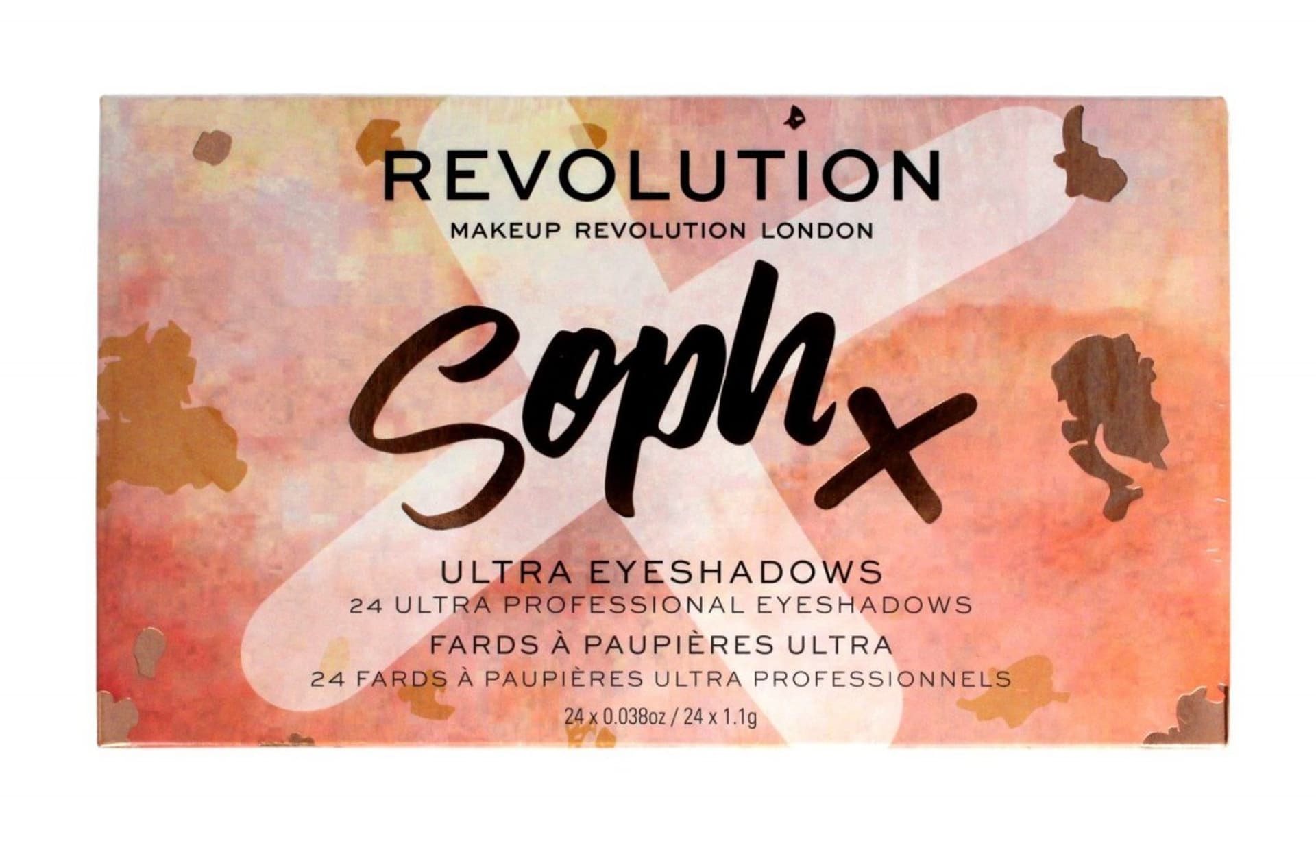 

Makeup Revolution Sophx Zestaw cieni do powiek (24) Ultra 1szt, 24) ultra 1sz