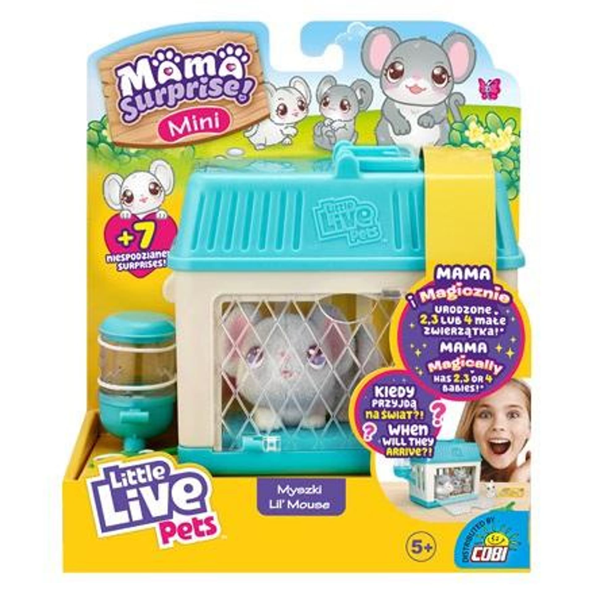 

Little Live Pets. Mama surprise mini myszka