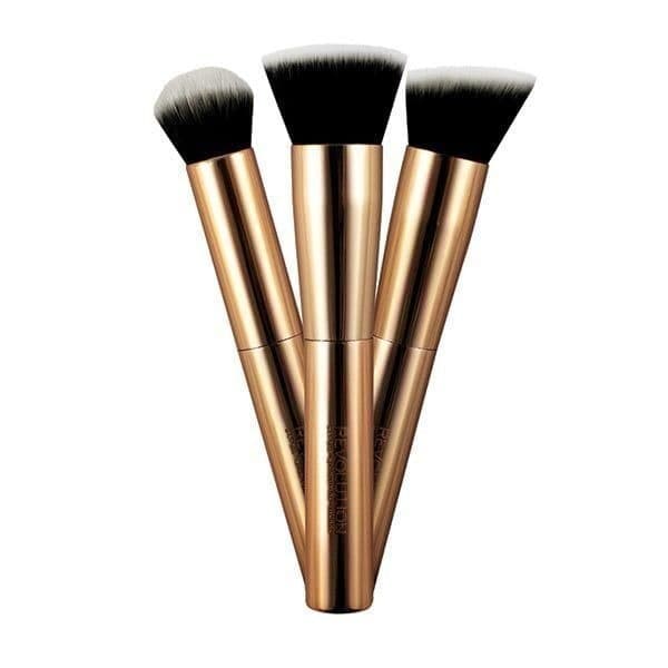 

Makeup Revolution Ultra Metals Go Zestaw pędzli do konturowania twarzy 1op.-3szt