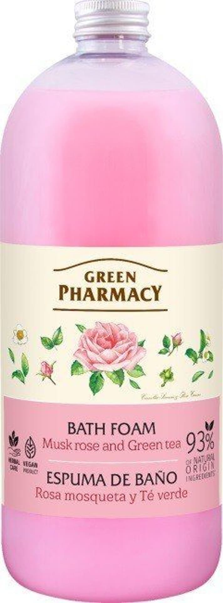 

GREEN PHARMACY Pianka do kąpieli - Róża Piżmowa & Zielona Herbata 1000ml