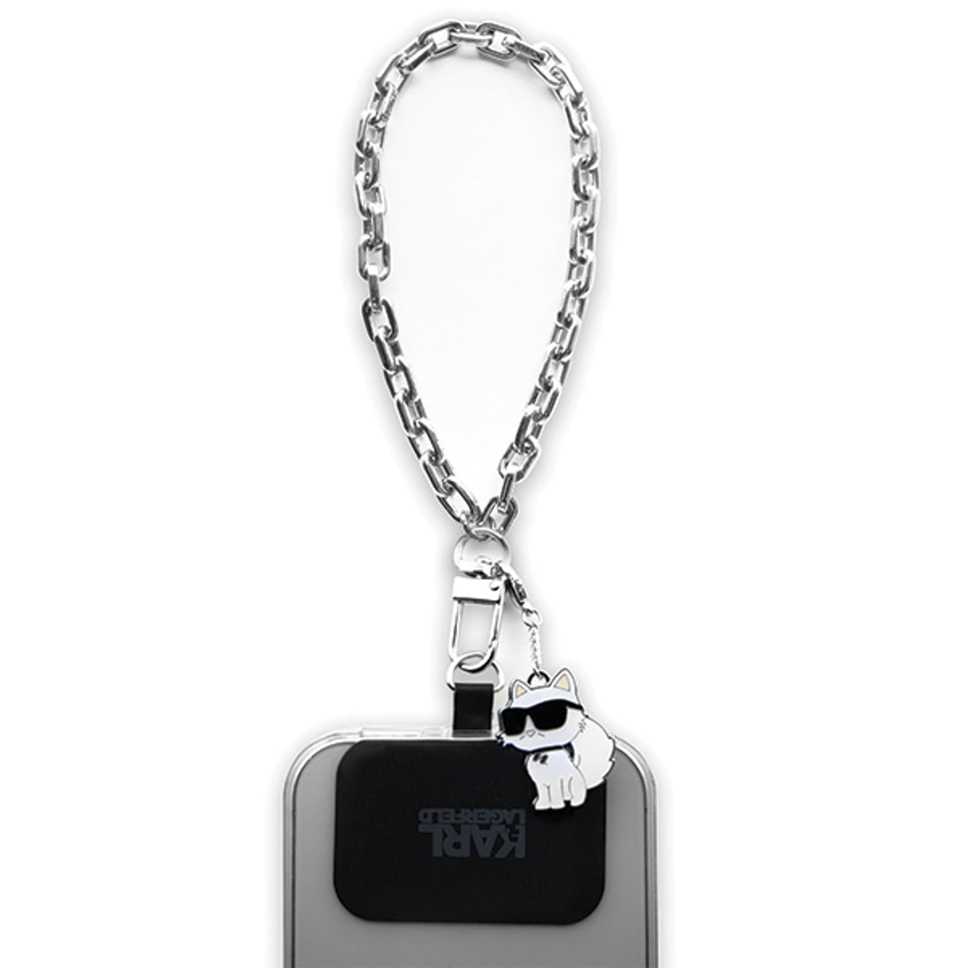 

Karl Lagerfeld KLUCHCSKPK Universal Hand Strap Choupette srebrny/silver