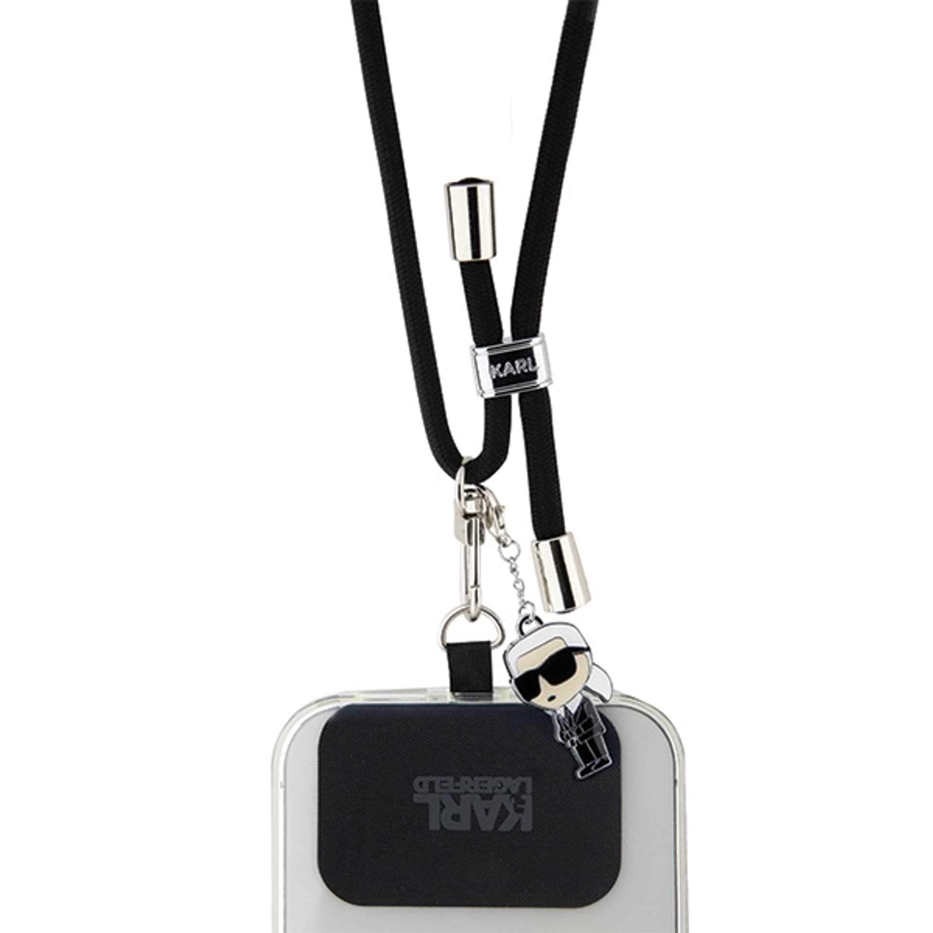 

Karl Lagerfeld KLUCNMSCKIK Universal CBDY Cord pasek czarny/black