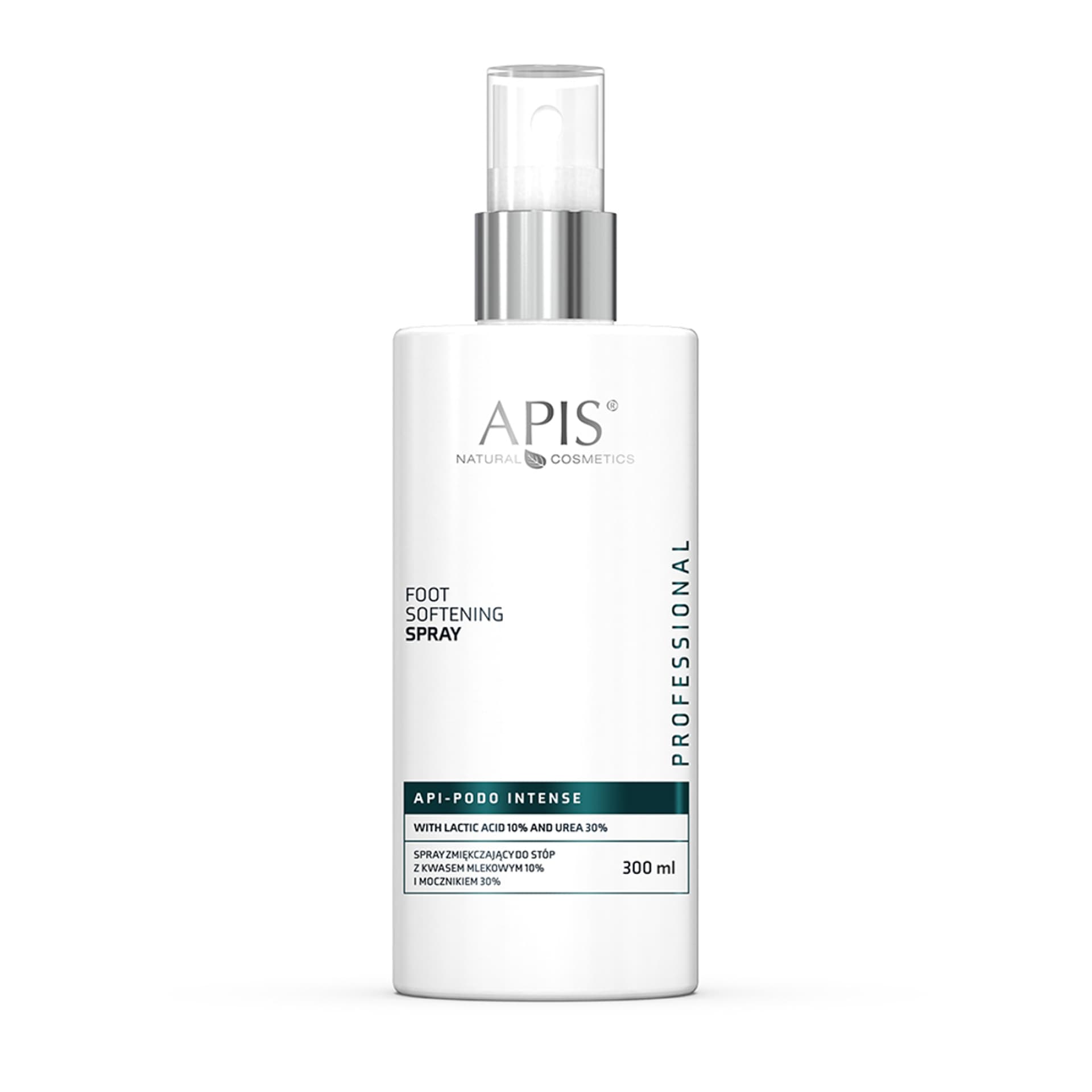 

Apis Spray zmiękczający do stóp z kwasem mlekowym 10% i mocznikiem 30% 300ml