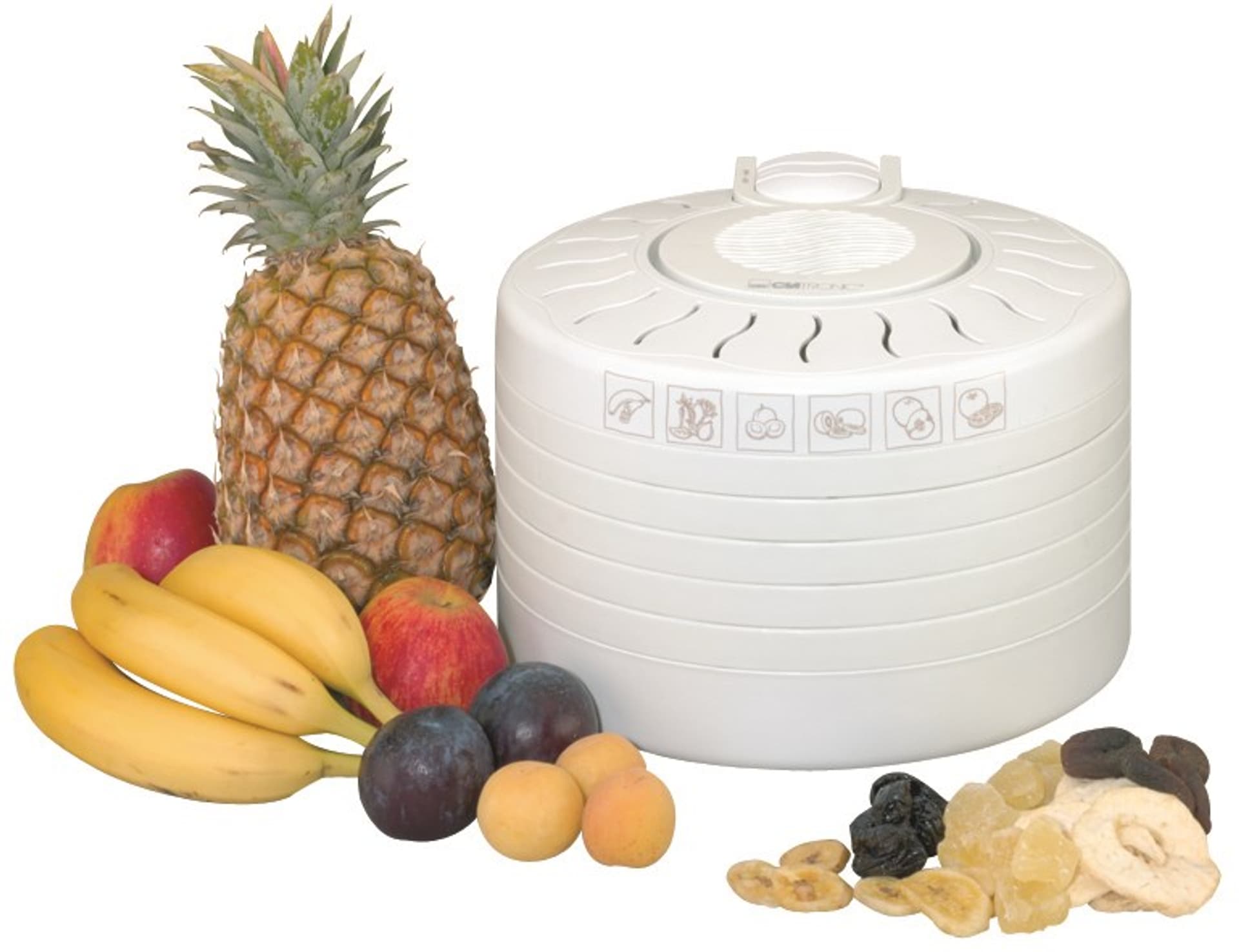 

Suszarka do grzybów i owoców Clatronic DR 2751 ( 250W ; kolor biały )
