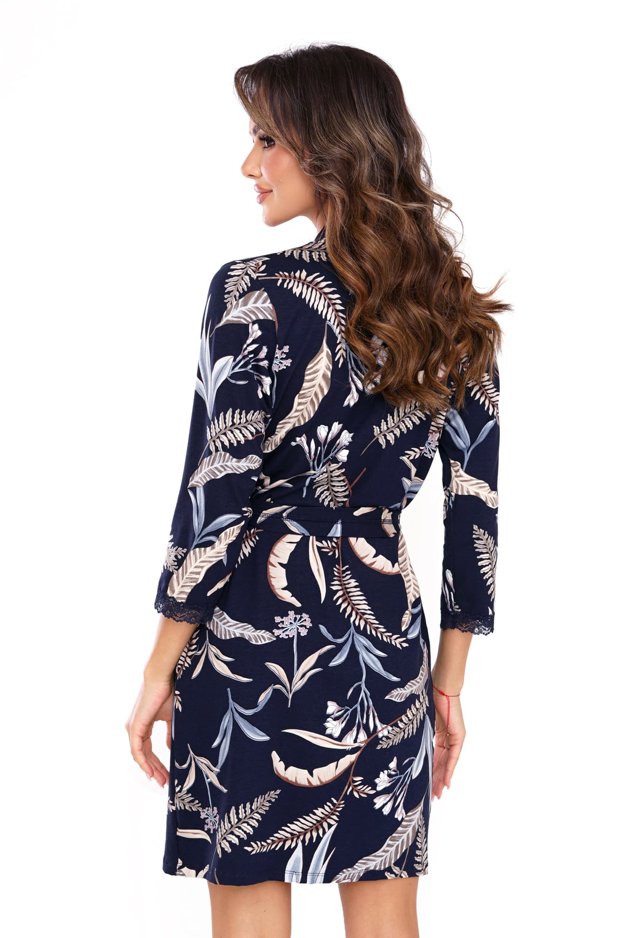

Szlafrok Helen Dark Blue (Rozmiar 44)