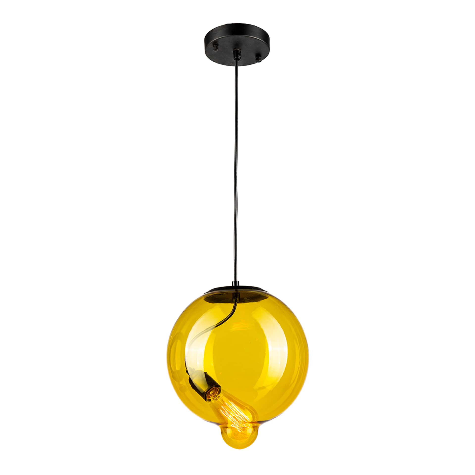 

Lampa szklana Modern Glass Bubble - żółta Altavola Design (Barwa światła barwa ciepła, Kolor Żółty, Możliwość ściemniania tak)