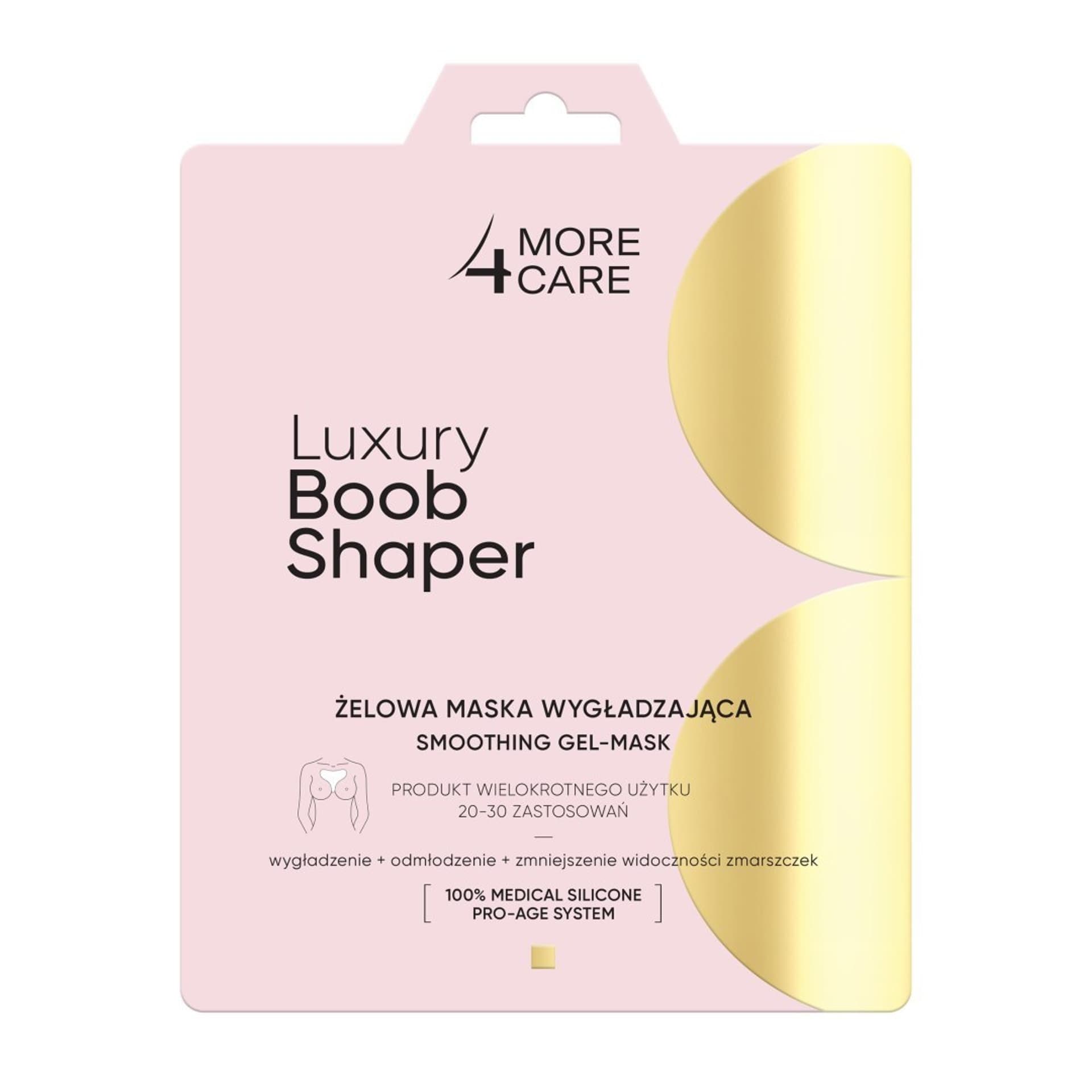 

More4Care Luxury Boob Shaper Żelowa Maska wygładzająca do biustu i dekoltu 1szt