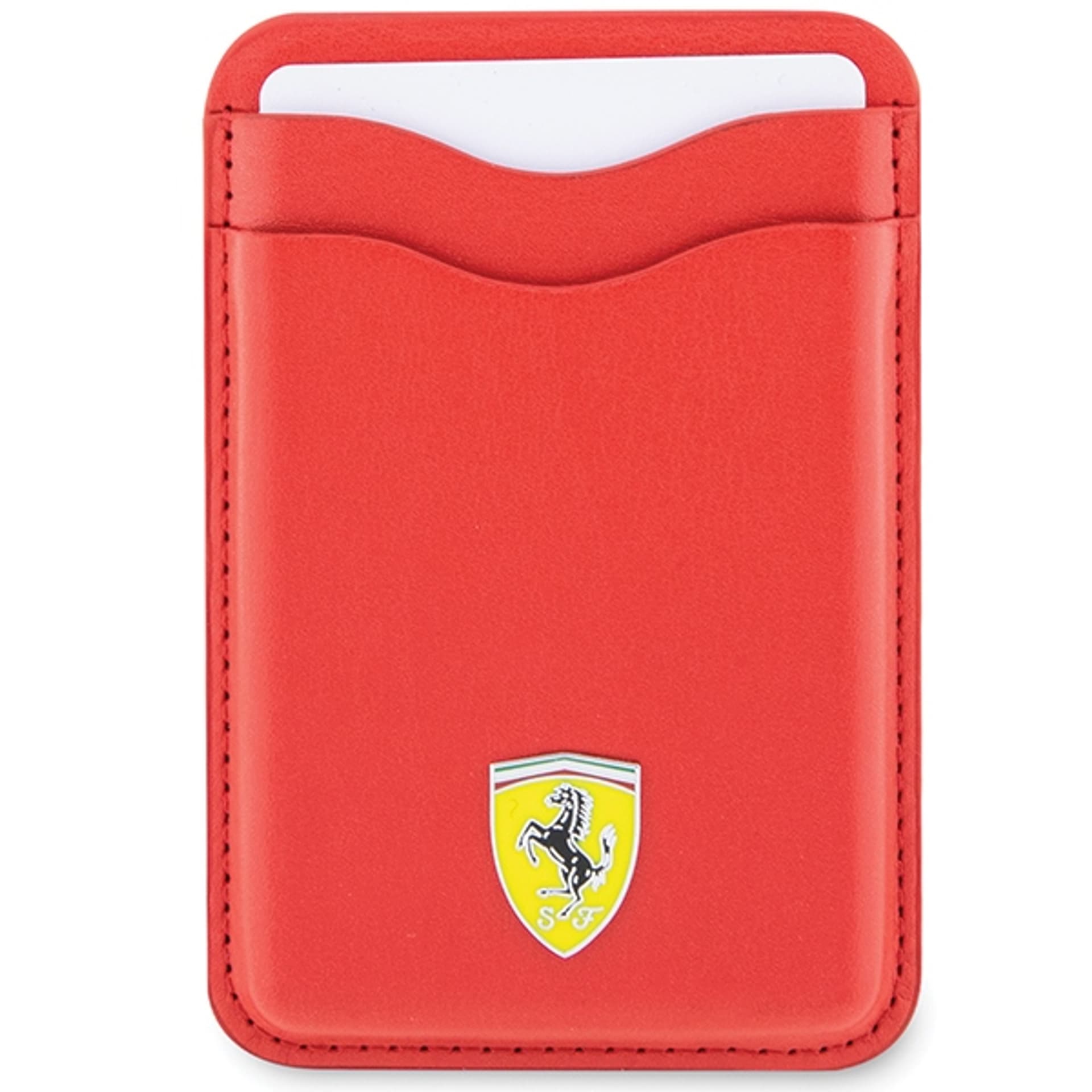 

Ferrari Wallet Card Slot FEWCMRSIR czerwony/red MagSafe Leather 2023 Collection