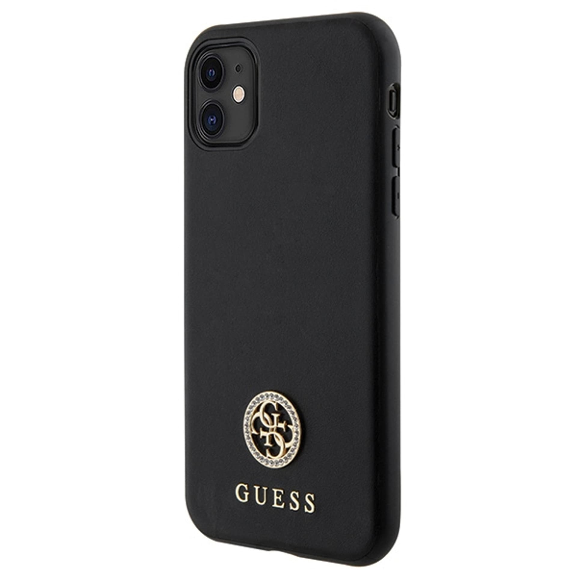 

Guess GUHCN61PS4DGPK iPhone 11 / Xr 6.1" czarny/black hardcase Strass Metal Logo