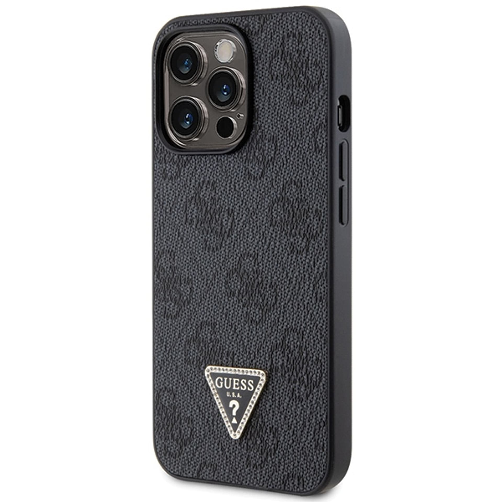 

Guess GUHCP13LP4TDSCPK iPhone 13 Pro / 13 6.1" czarny/black hardcase Crossbody 4G Metal Logo