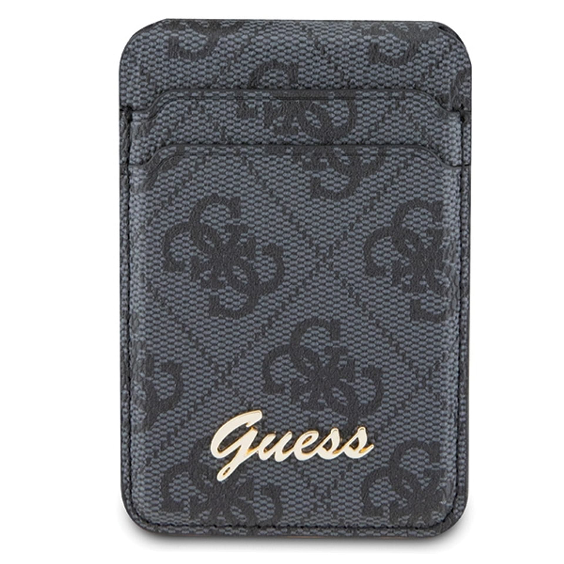 

Guess Wallet Card Slot Stand GUWMSHG4SHK czarny/black MagSafe 4G Classic Logo
