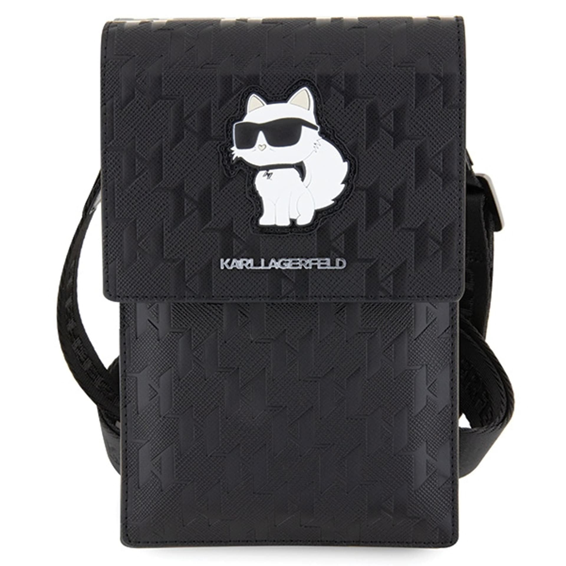 

Karl Lagerfeld Torebka KLWBSAKHPCK czarny/black Saffiano Monogram Choupette