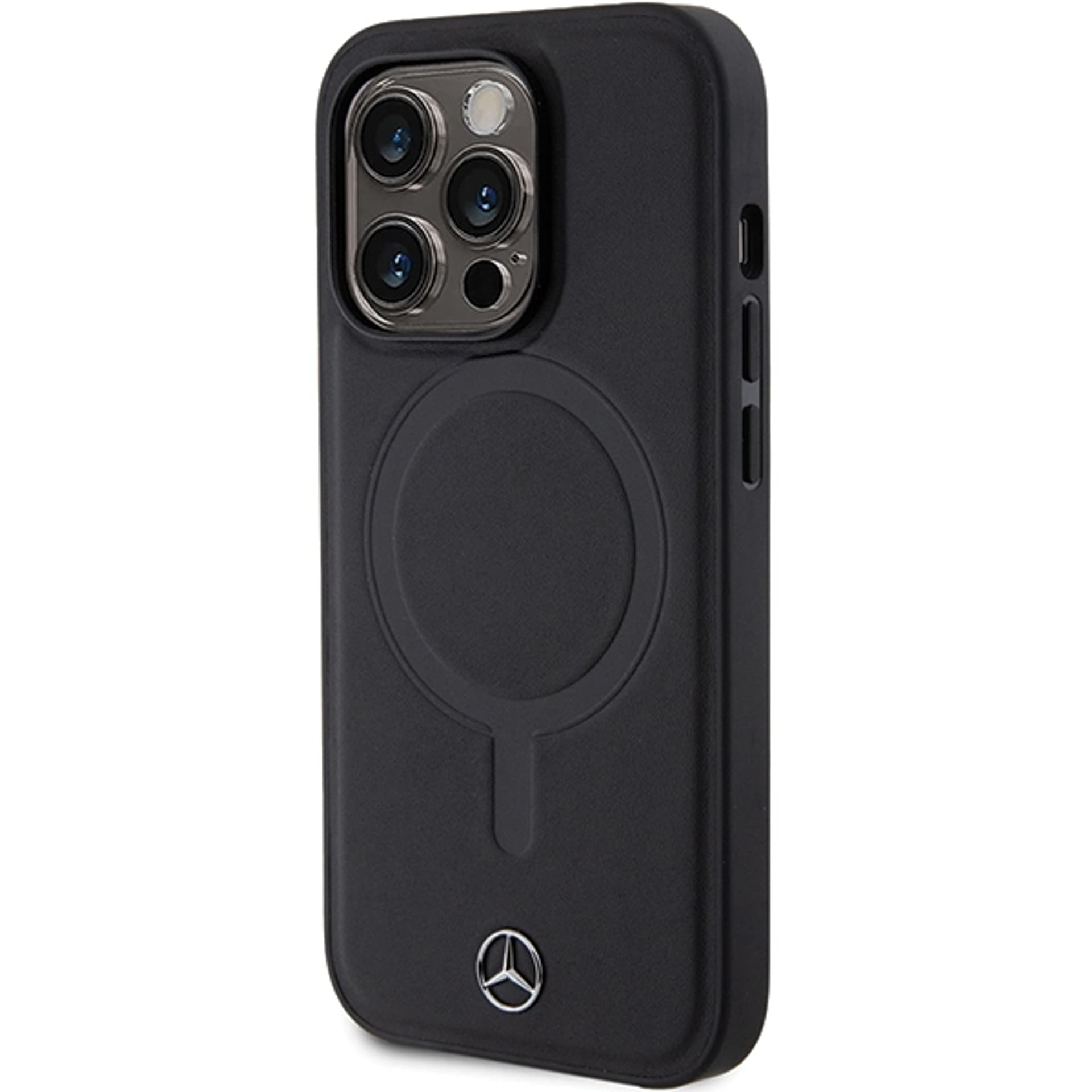 

Mercedes MEHMP14L23RCMK iPhone 14 Pro 6.1" czarny/black hardcase Smooth Leather MagSafe