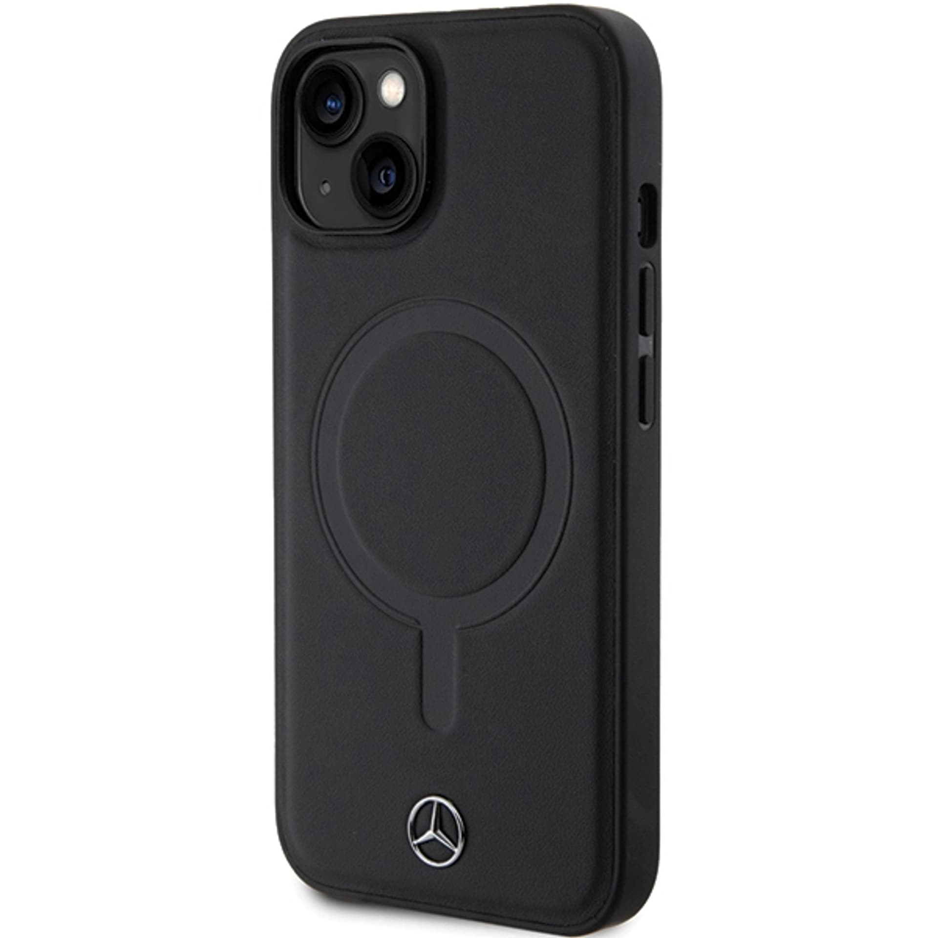 

Mercedes MEHMP14S23RCMK iPhone 14 6.1" czarny/black hardcase Smooth Leather MagSafe