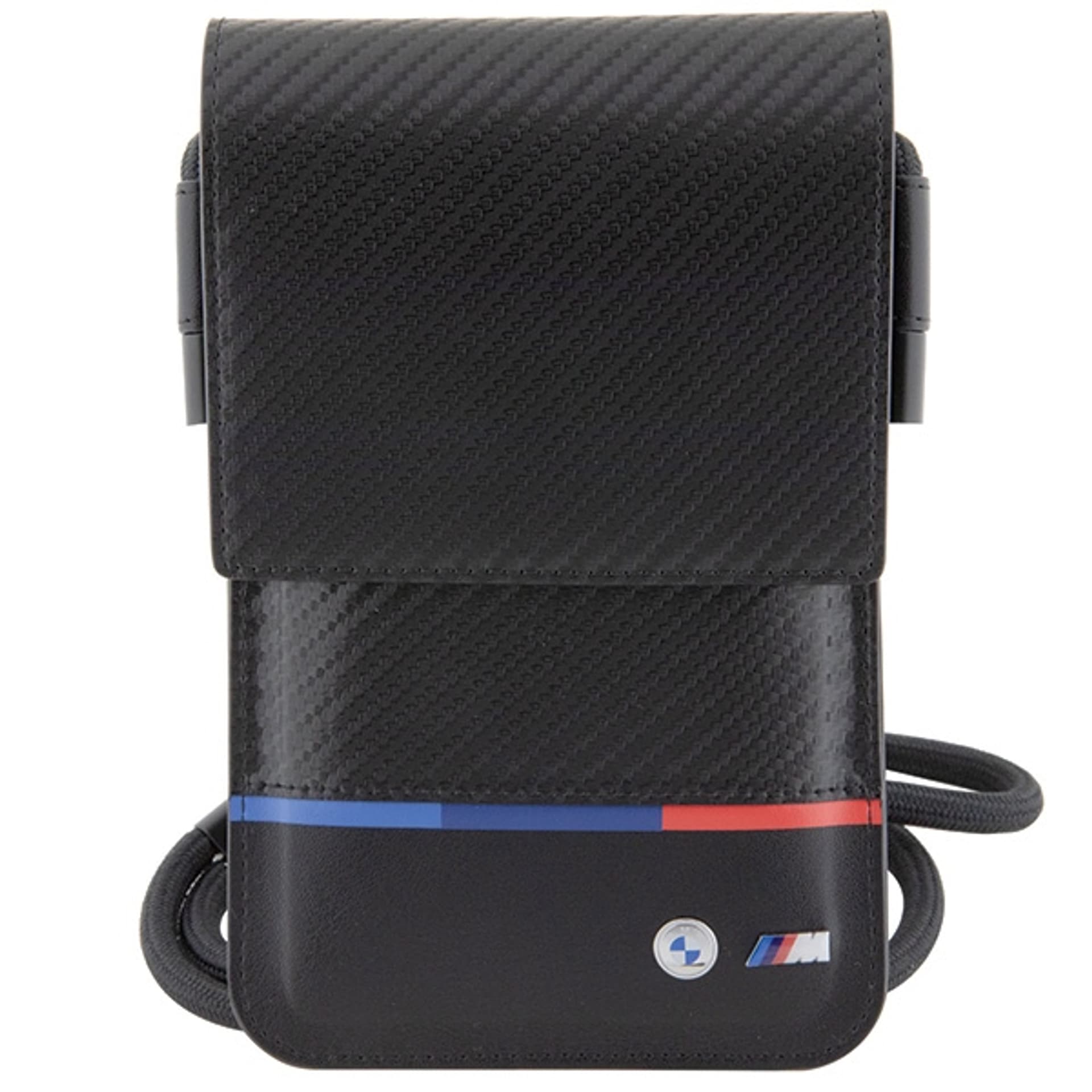 

Torebka BMW BMOWBPUCARTCBK Wallet Bag czarny/black Carbon Tricolor Line