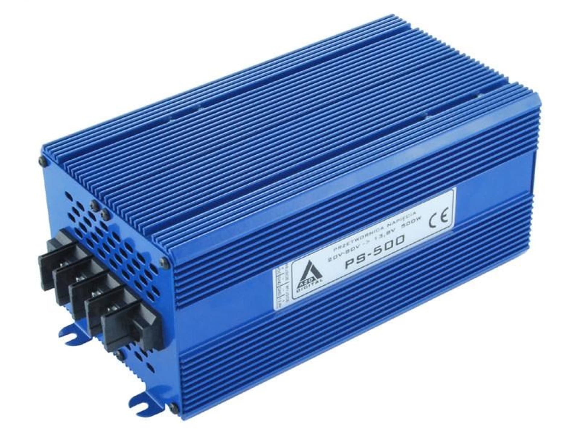 

Przetwornica napięcia 30÷80 VDC / 13.8 VDC PS-500-12V 500W izolacja galwaniczna