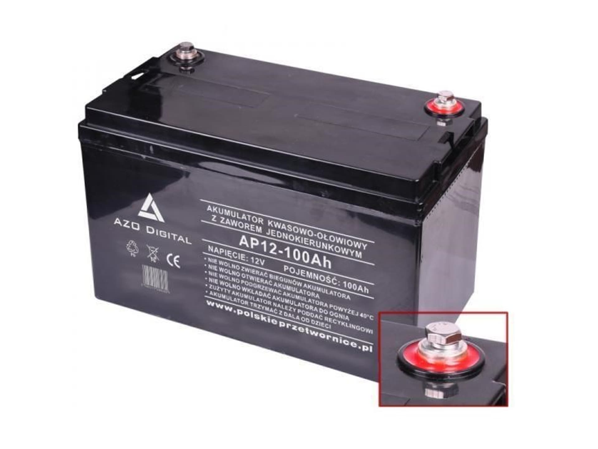 

Zestaw zasilania awaryjnego Sinus UPS-4000SR 4000W + AKU 100Ah 12V VRLA AGM