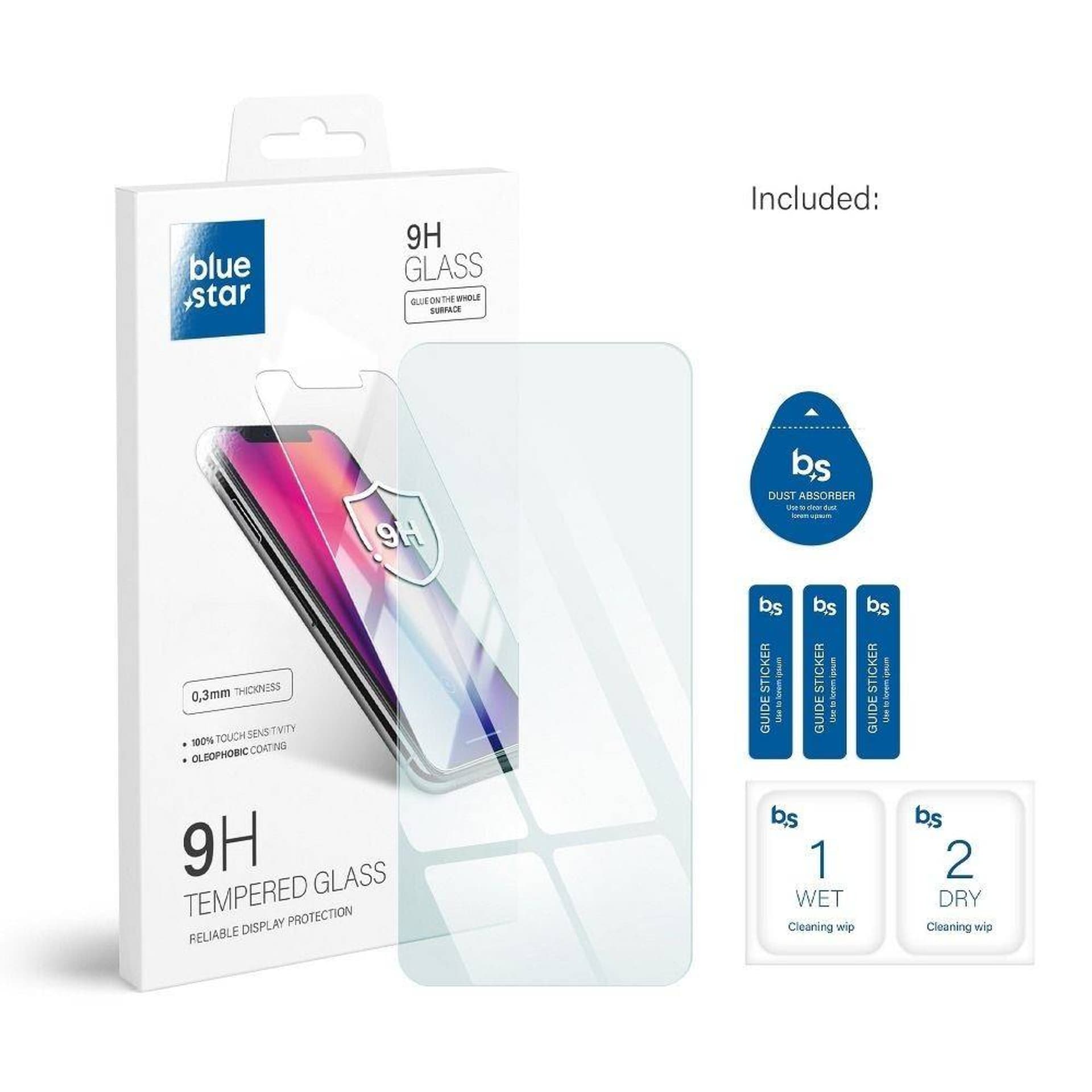 

Szkło Hartowane SAMSUNG GALAXY A21S Szkło Hartowane Blue Star Clear