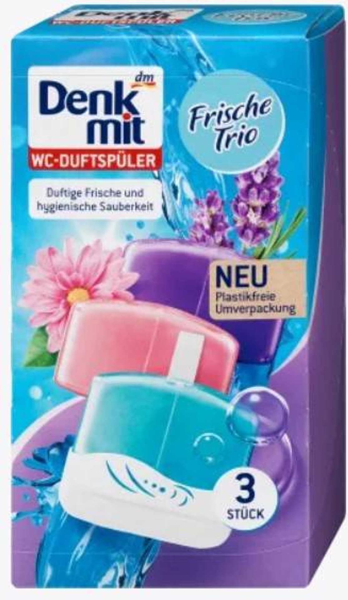 

Denkmit Frische-Trio Zawieszka WC 3 szt.