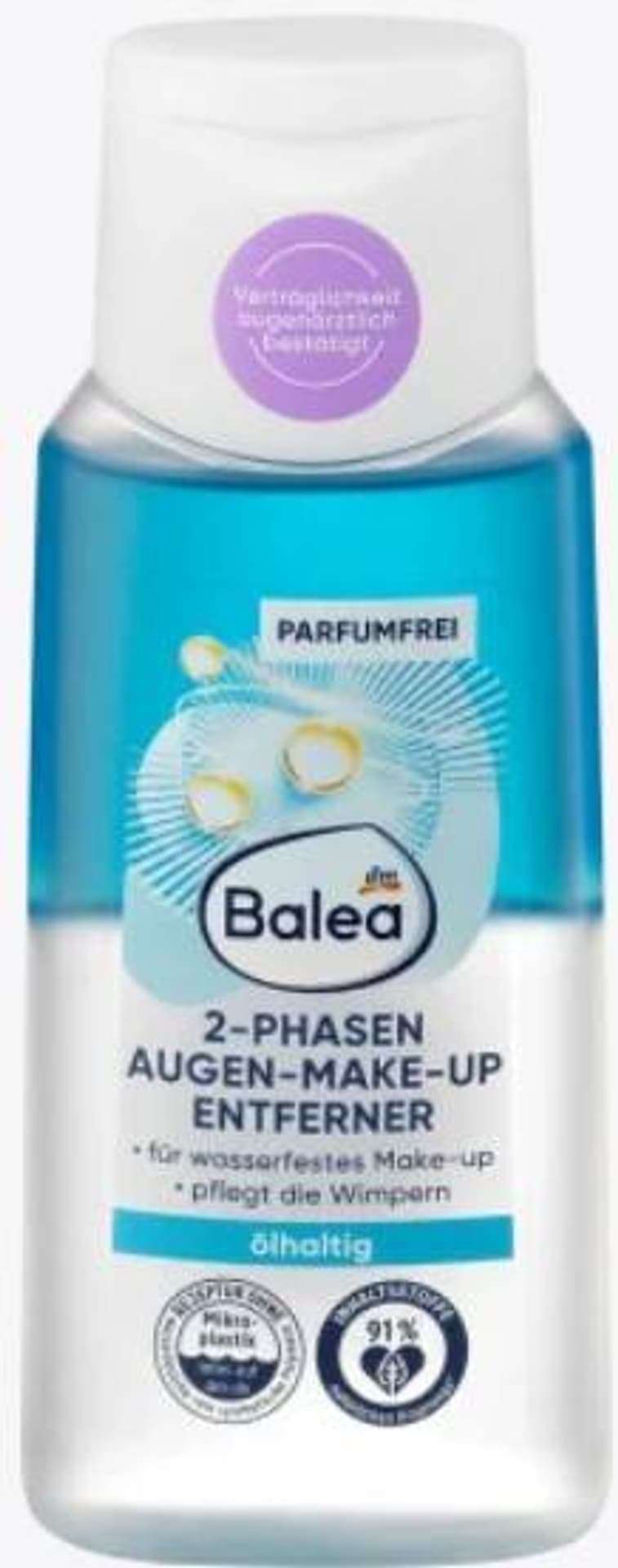 

Balea Dwufazowy Płyn do Demakijażu Oczu 100 ml