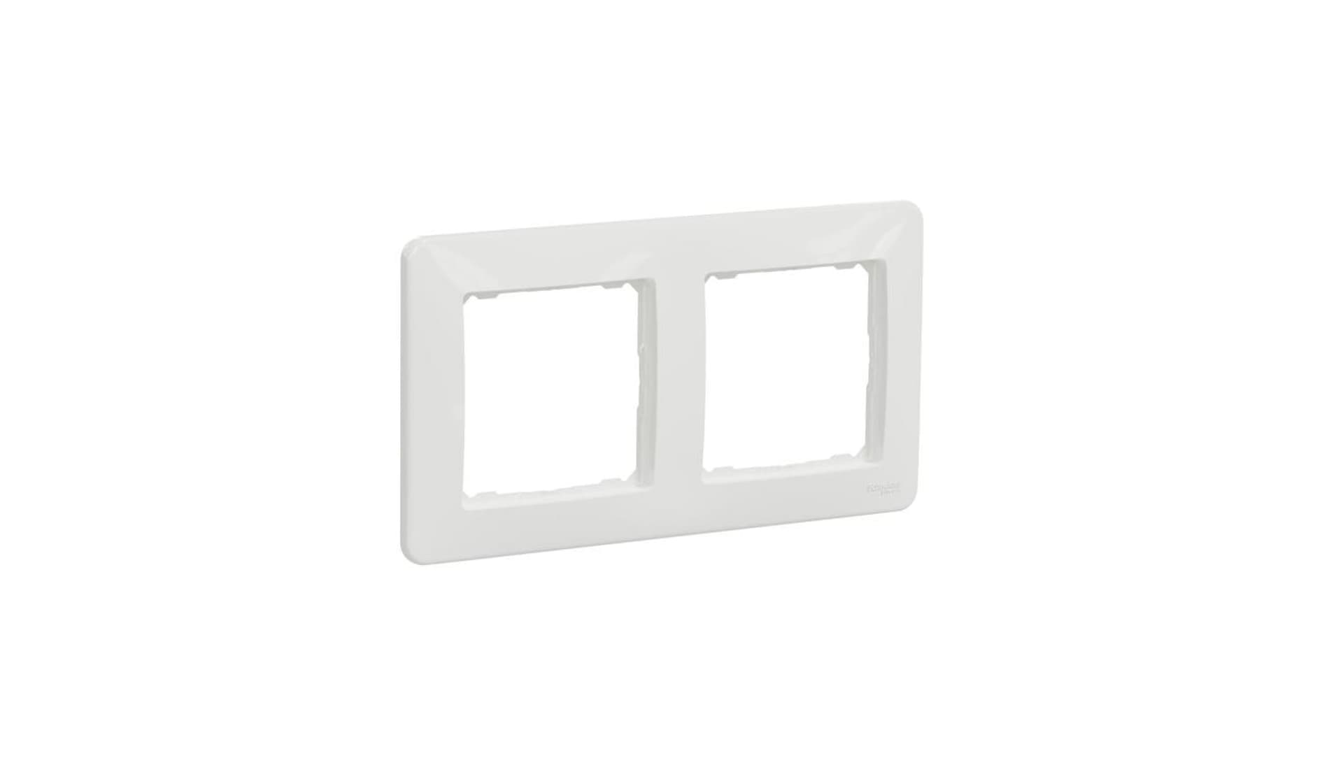 

Schneider Electric, Sedna Design, Ramka 2-krotna, biała, SDD311802