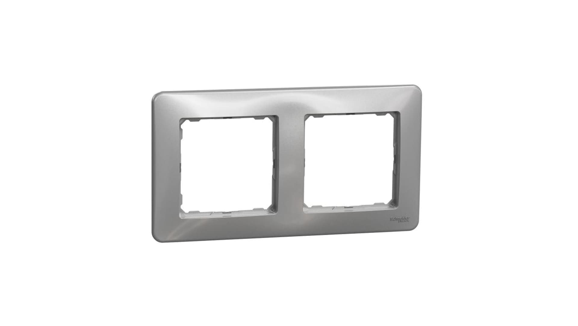 

Schneider Electric, Sedna Design, Ramka 2-krotna, srebrne aluminium, SDD313802