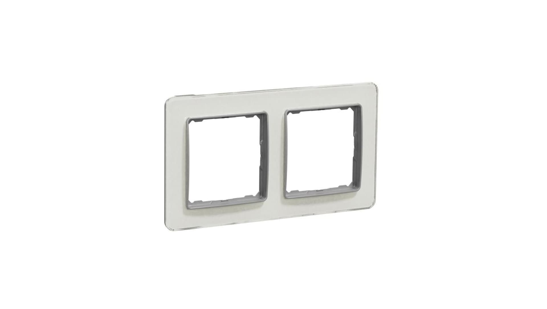 

Schneider Electric, Sedna Elements, Ramka 2-krotna, szkło białe, efekt szkła, SDD360802