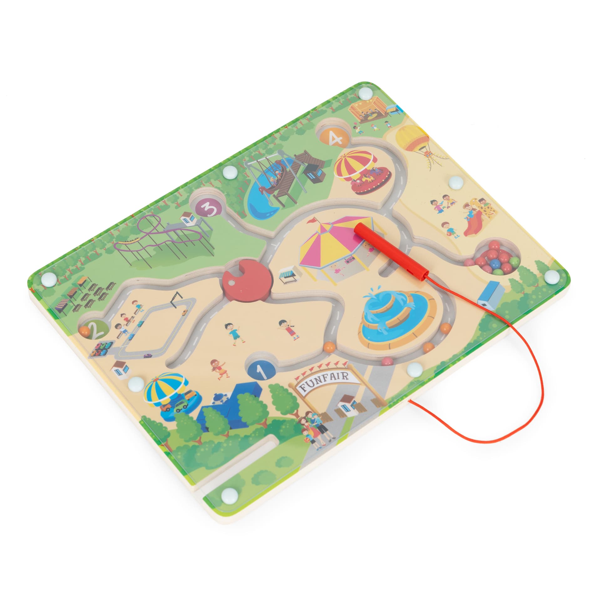 

Gra labirynt magnetyczny układanka dla dzieci ECOTOYS
