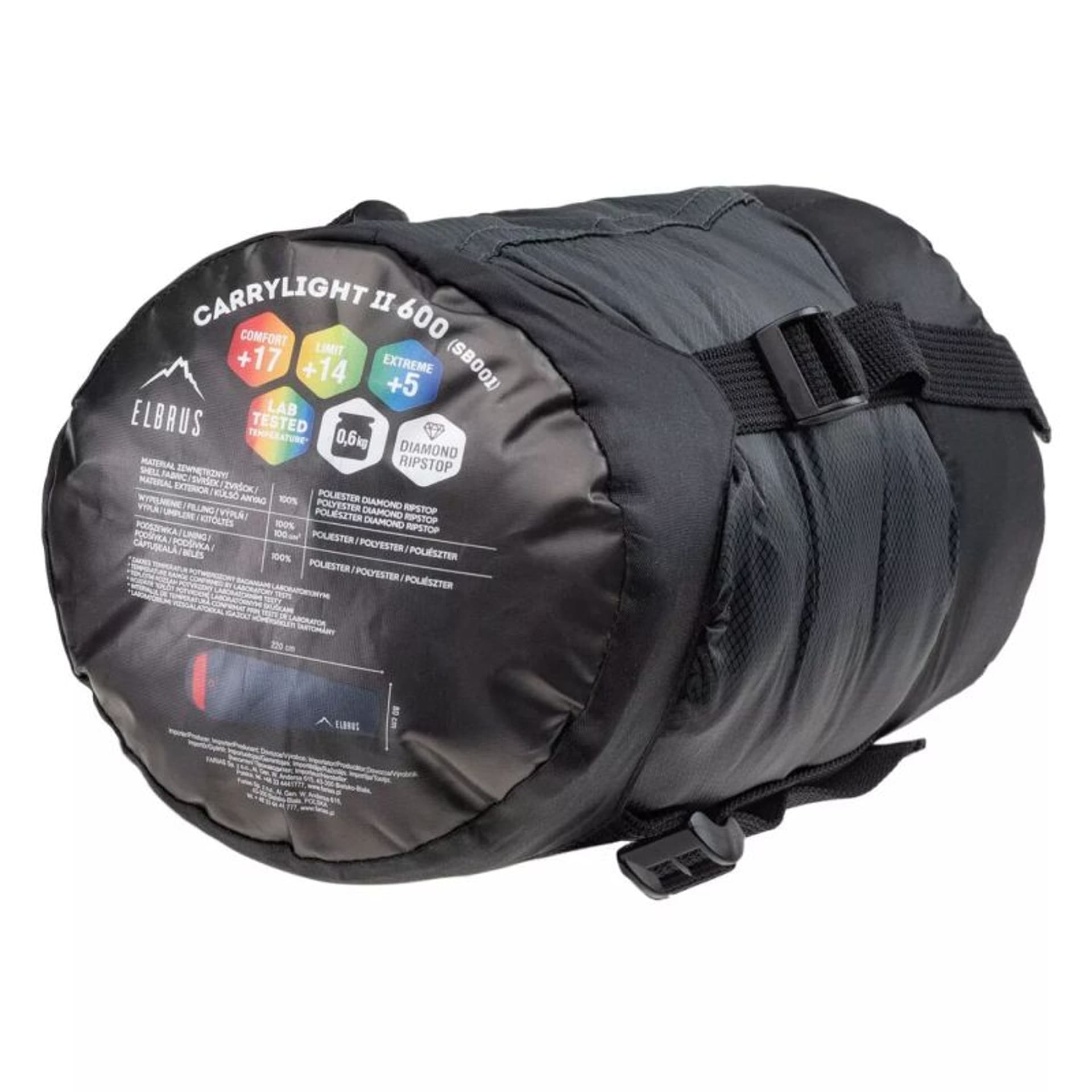 

Śpiwór Elbrus Carrylight II 600 (kolor Szary/Srebrny, rozmiar, Kolor szary/srebrny/rozmiar one size