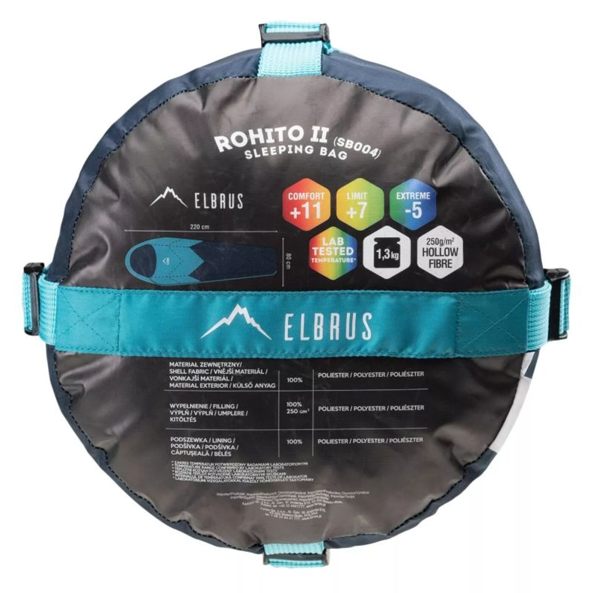

Śpiwór Elbrus Rohito II (kolor Granatowy, rozmiar, Kolor granatowy/rozmiar one size