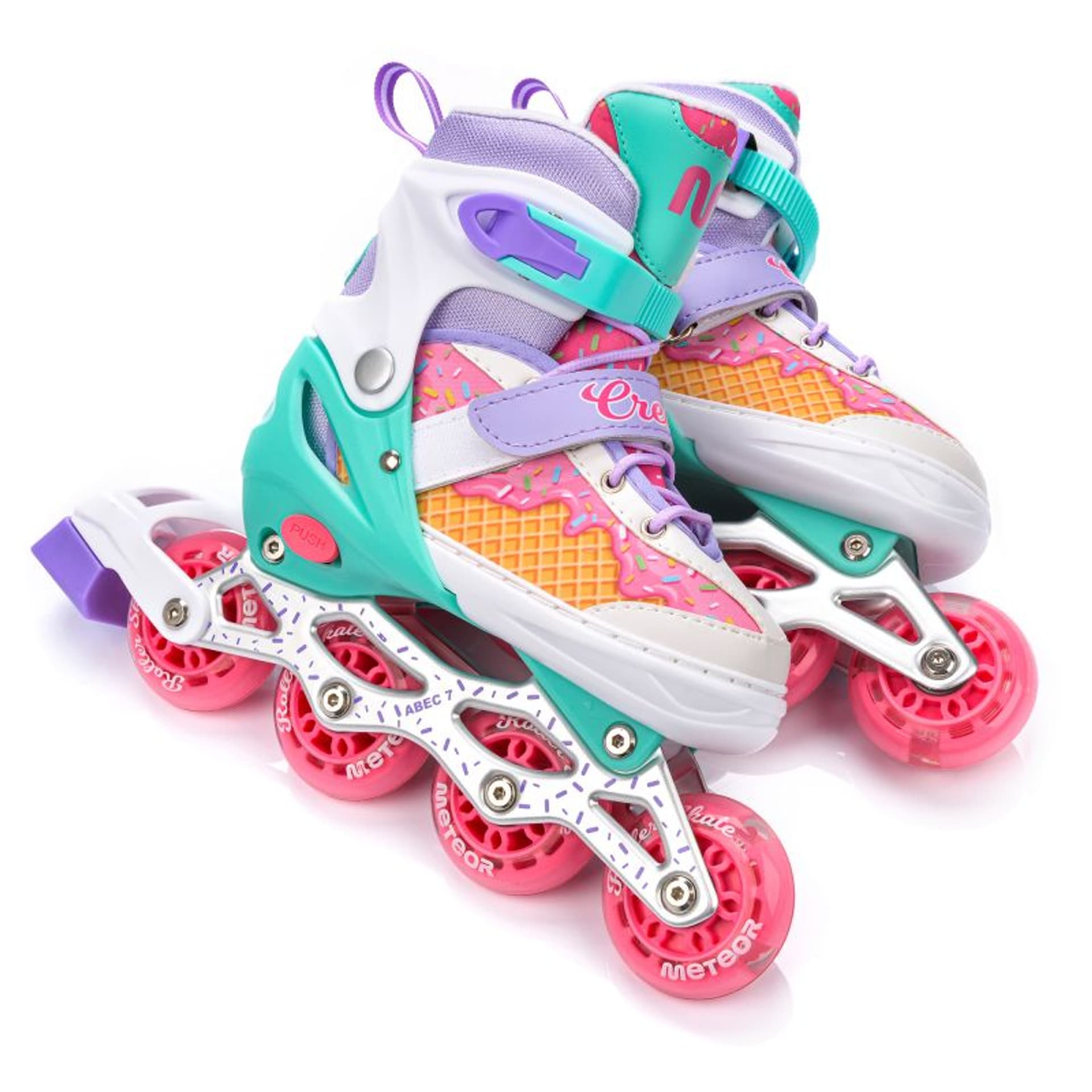 

Rolki Meteor 4w1 Cream (kolor Wielokolorowy)