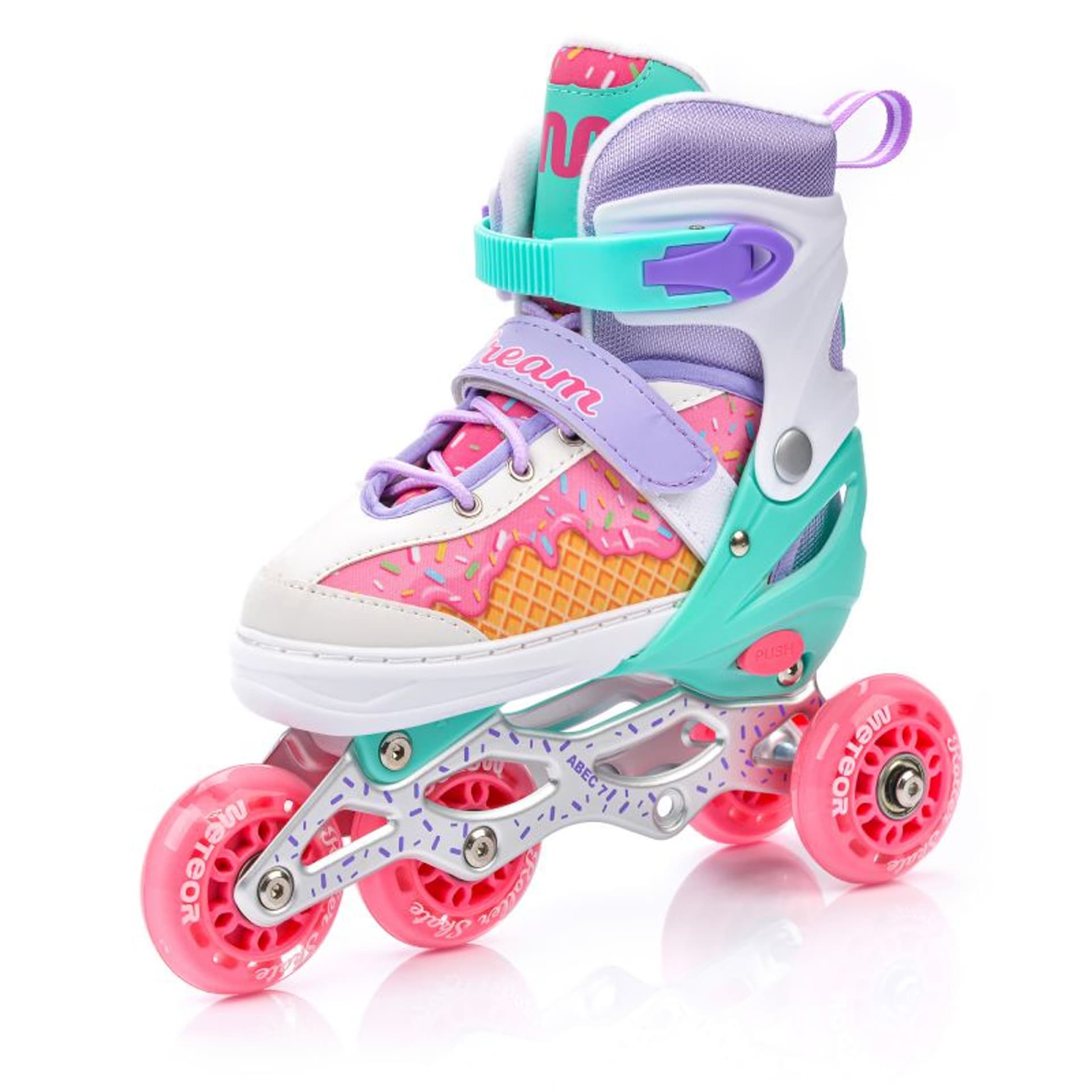 

Rolki Meteor 4w1 Cream (kolor Wielokolorowy)