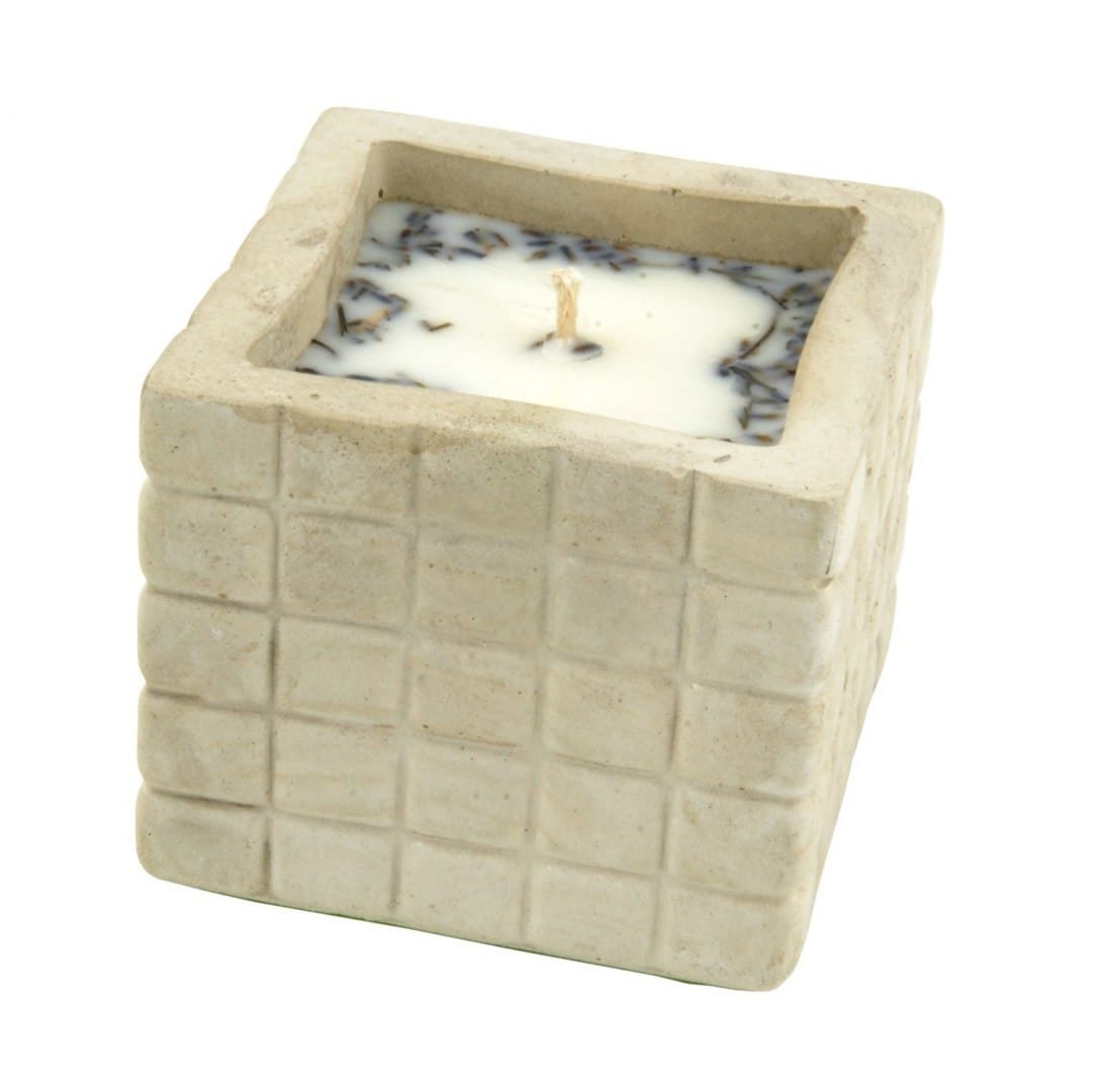 

MIA BOX Świeca sojowa betonowa 150g antykomarowa