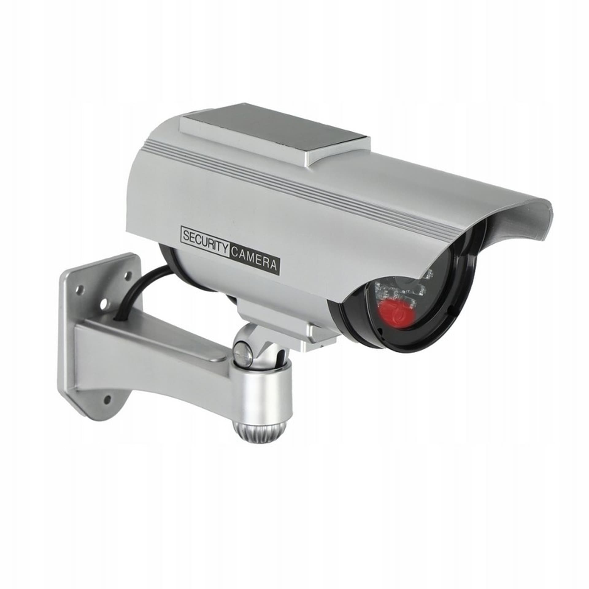 

Atrapa kamery monitorującej CCTV z panelem solarnym