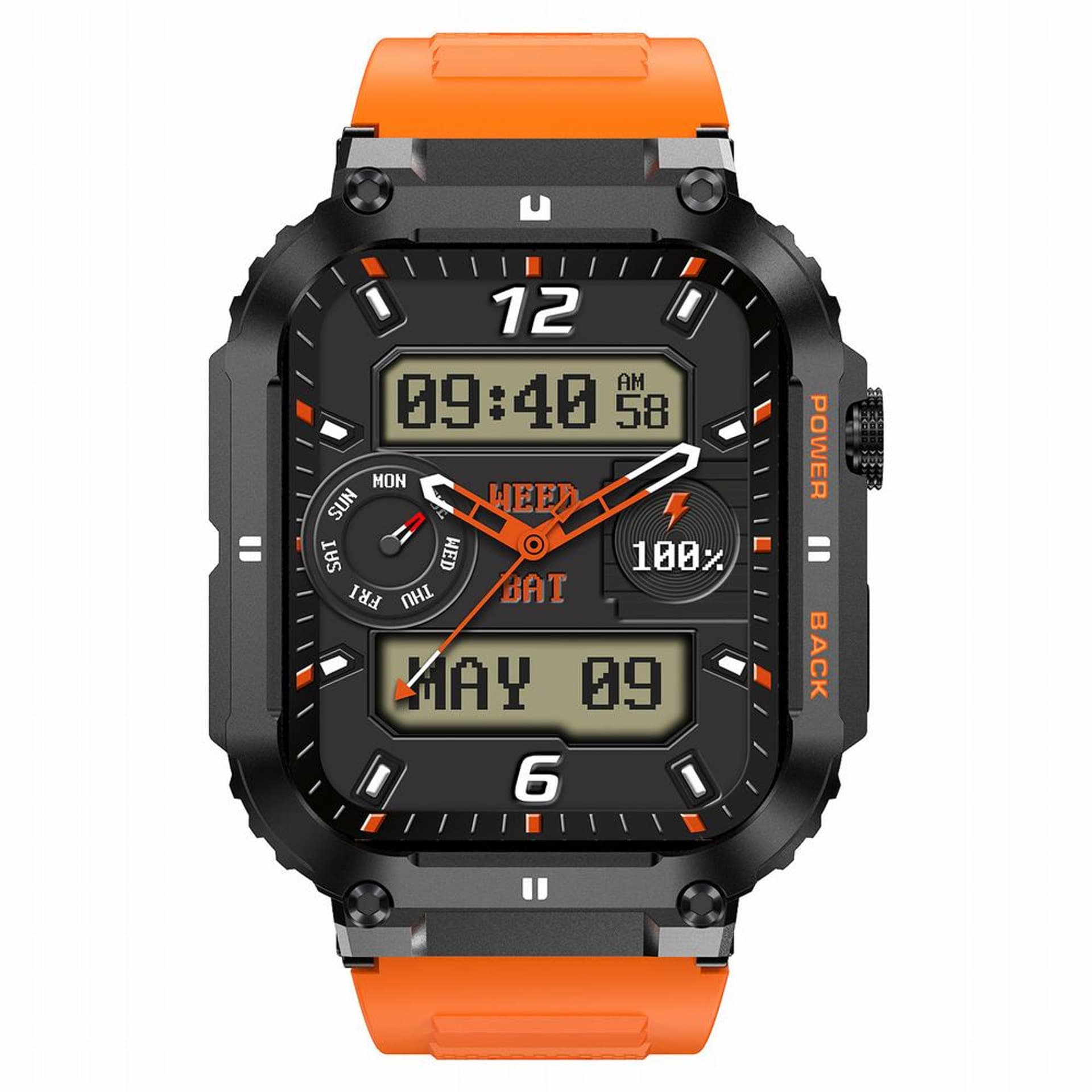

SMARTWATCH MĘSKI Gravity GT6-3 - WYKONYWANIE POŁĄCZEŃ, MONITOR SNU (sg020c)