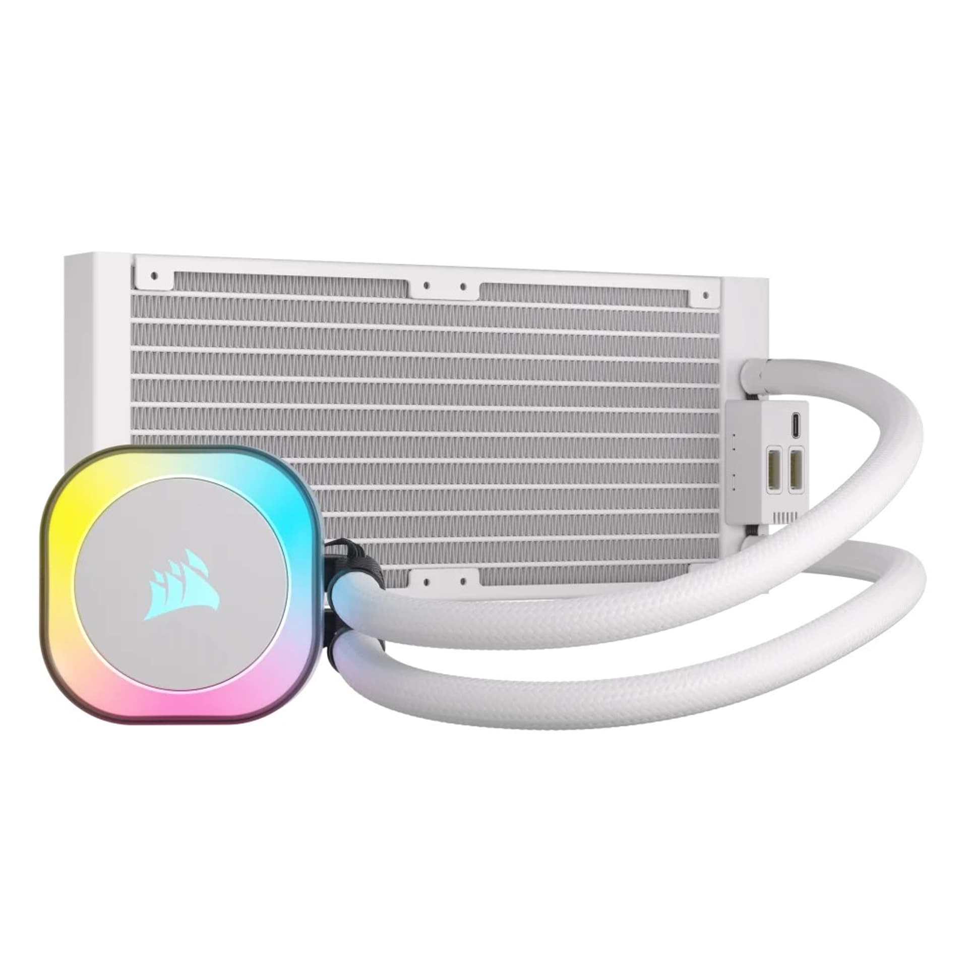 

Chłodzenie wodne Corsair iCUE LINK H100i RGB White