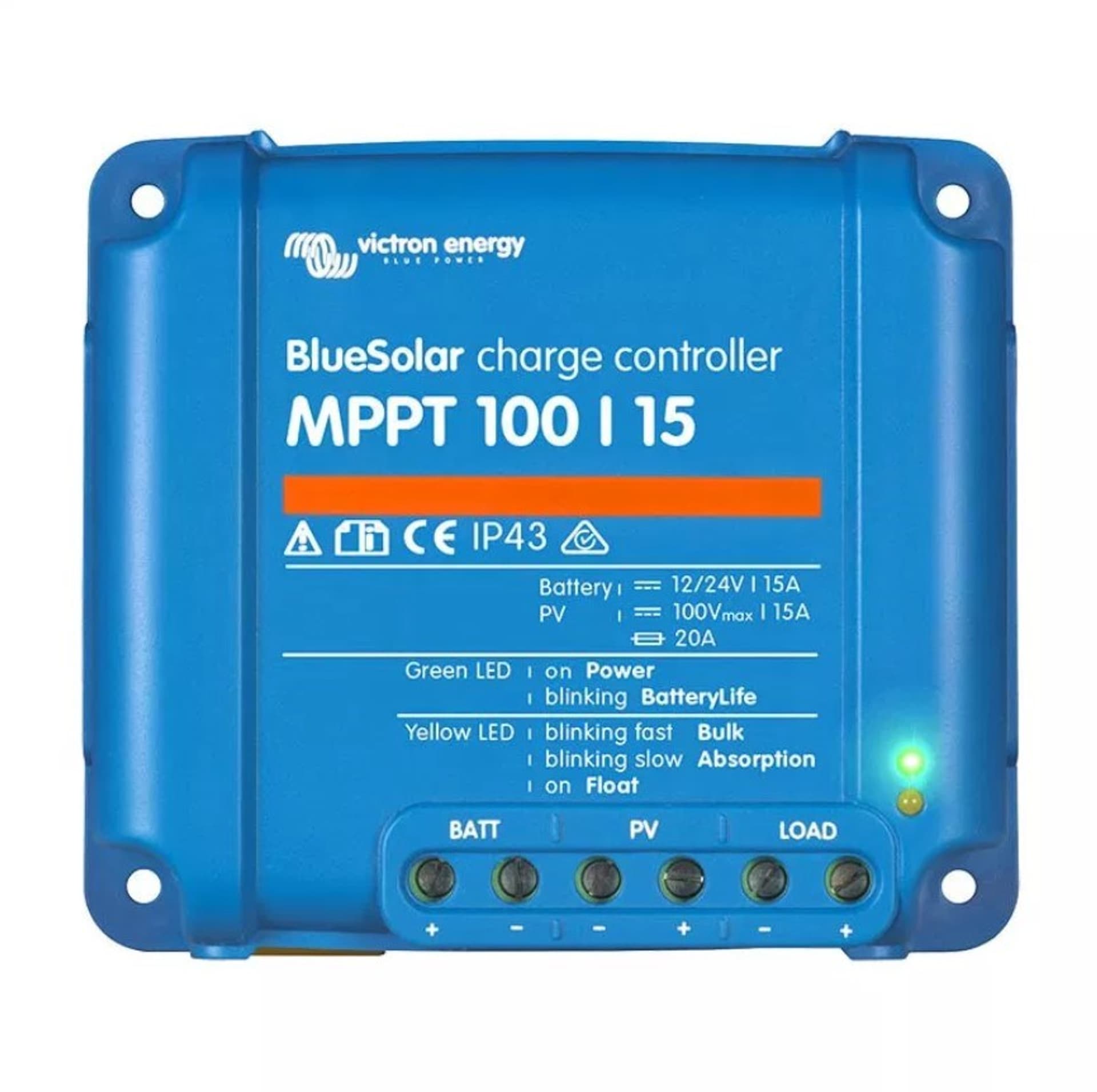 

Victron Energy Regulator ładowania Blue Solar MPPT 100V/15A