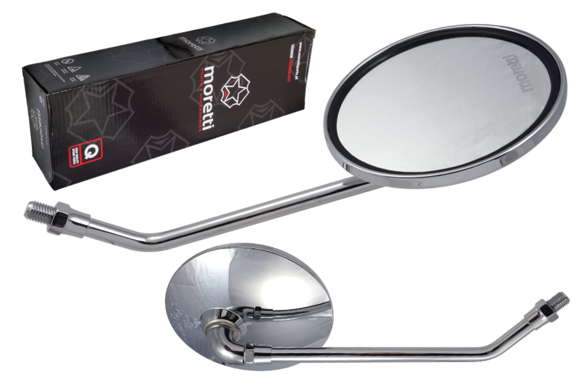 

Lusterka R+R do motocyklu (średnica gwintu 10mm) z homologacją, Średnica gwintu 10mm) z homologacj