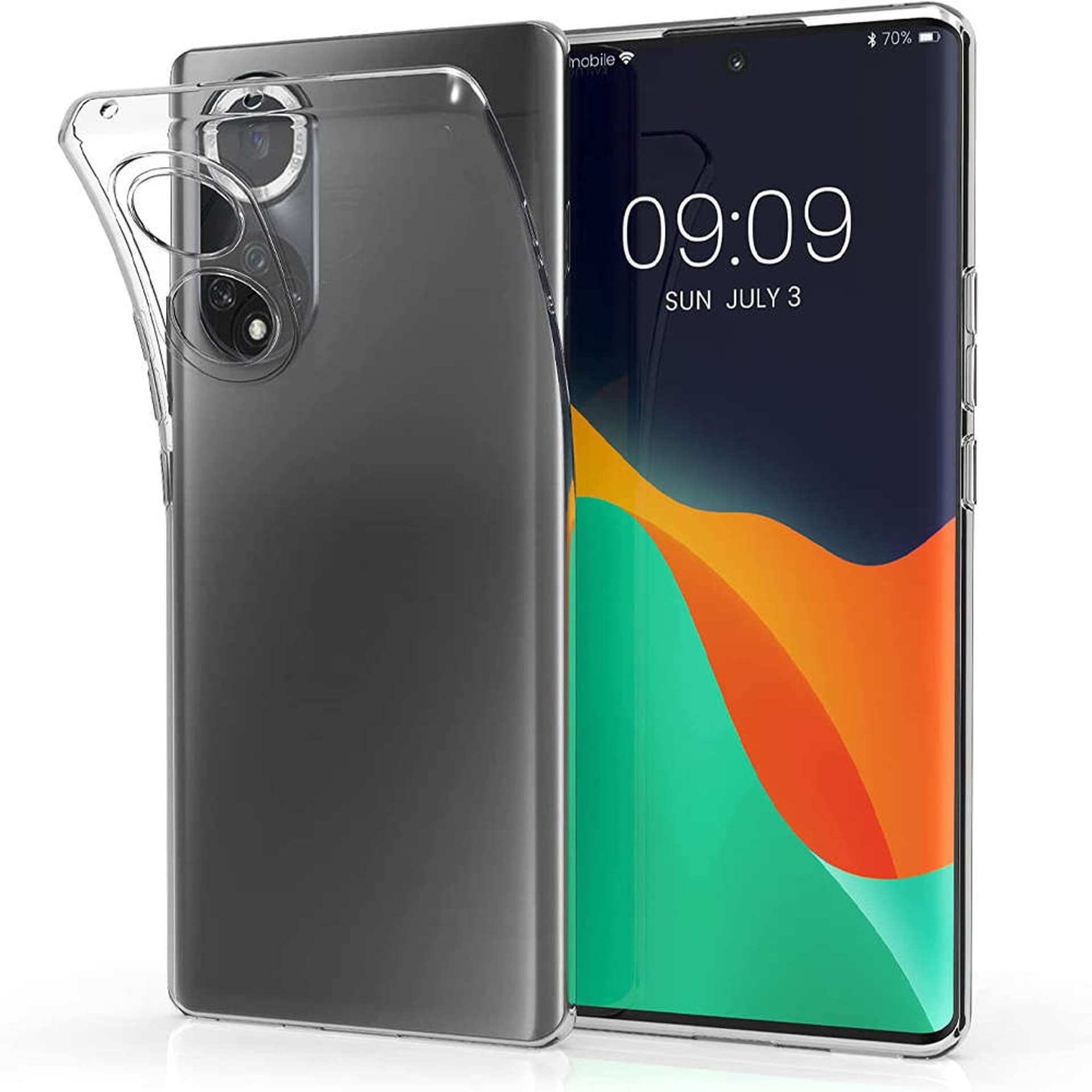 

Etui silikonowe obudowa Ultra Slim do HUAWEI P30 Lite przezroczyste