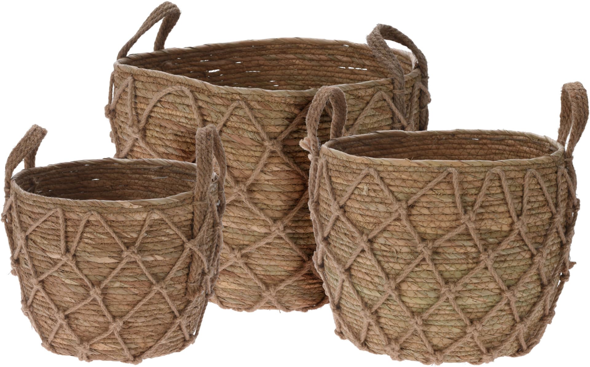 

KOSZ 33xh26cm okrągły z trawy morskiej