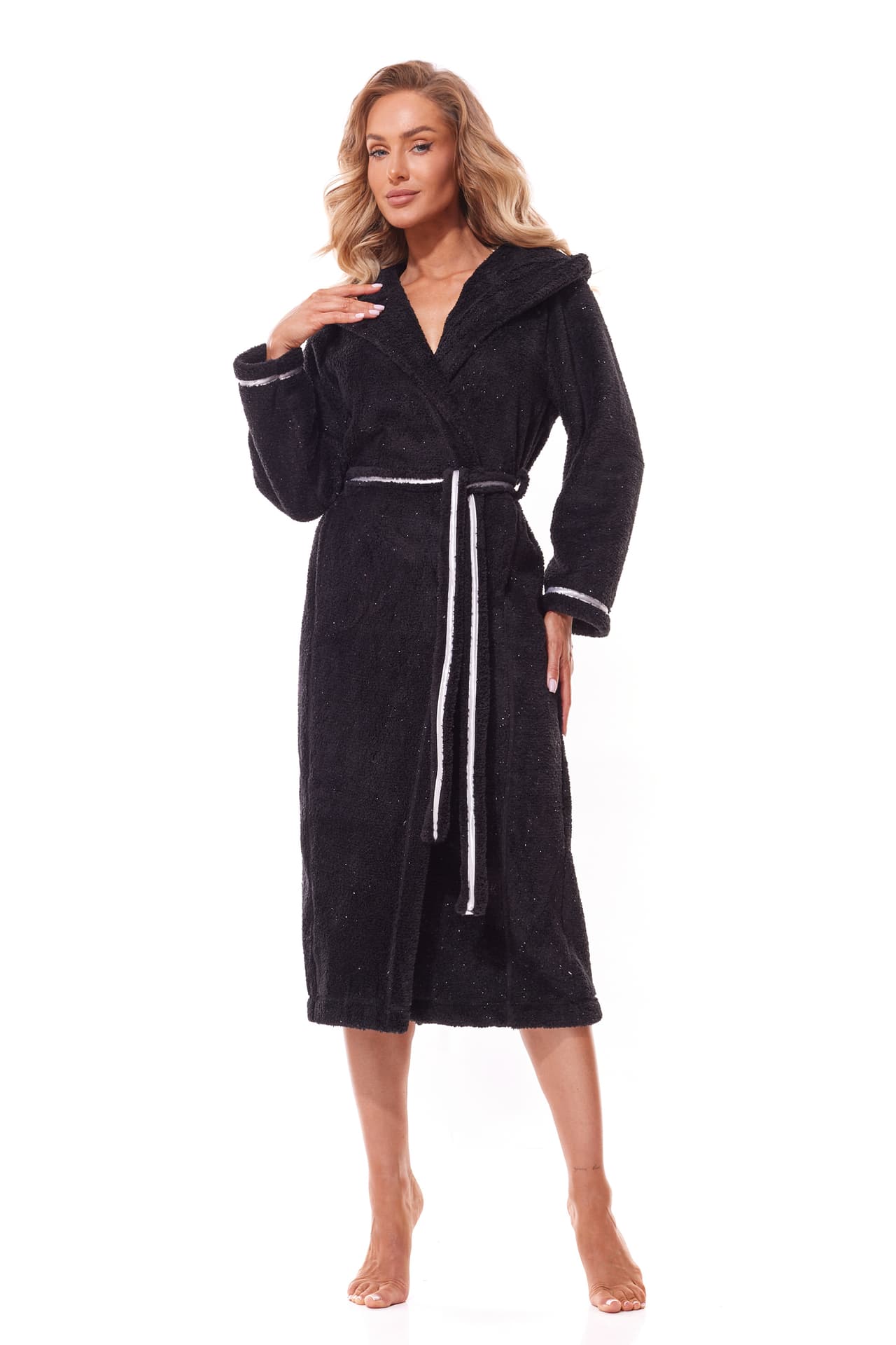 

Szlafrok Soft Long 2322 Czarny (Rozmiar S)