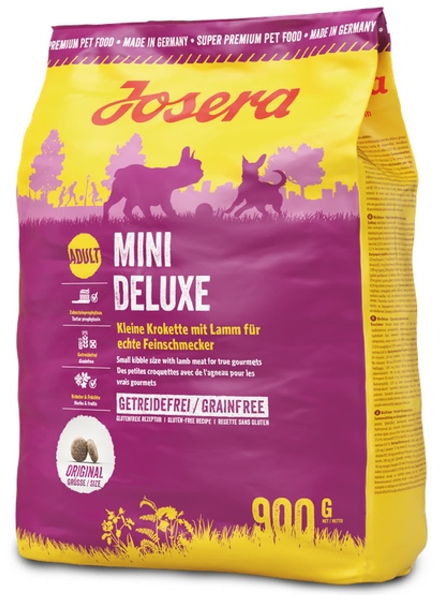 

JOSERA Mini Deluxe - karma dla psów dorosłych małych ras 900g