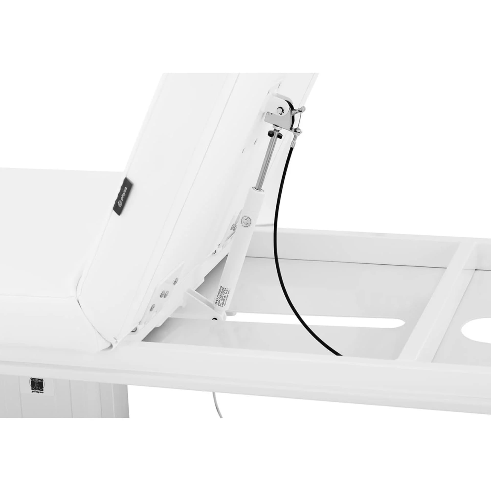 

Łóżko stół leżanka kosmetyczna do masażu elektryczna 175 kg LIMOGES - biała
