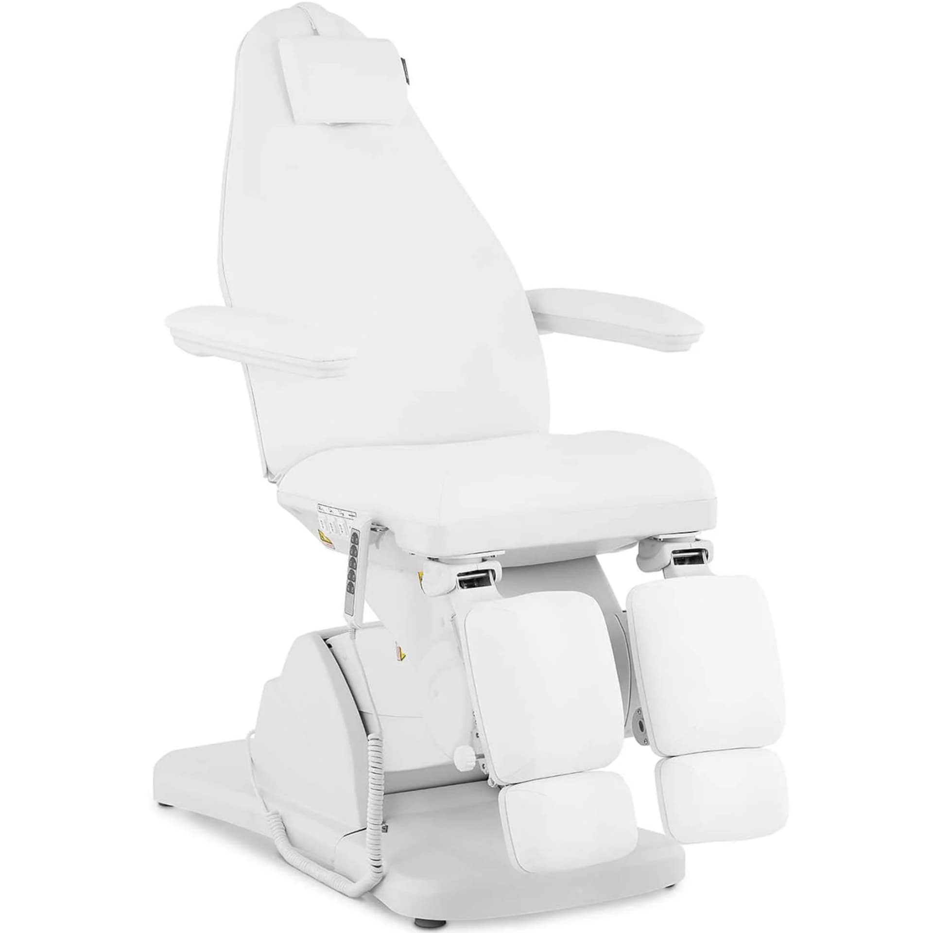 

Fotel kosmetyczny podologiczny do tatuażu pedicure spa VICENZA - biały
