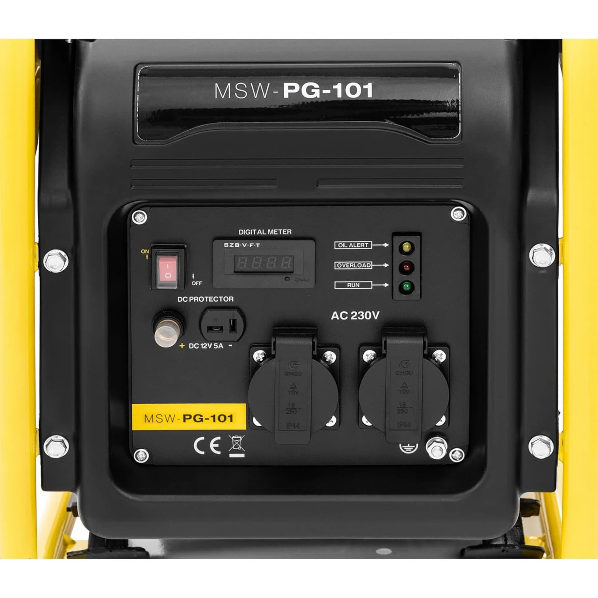 

Agregat prądotwórczy inwertorowy generator prądu 5 l 230 V 3800 W AVR