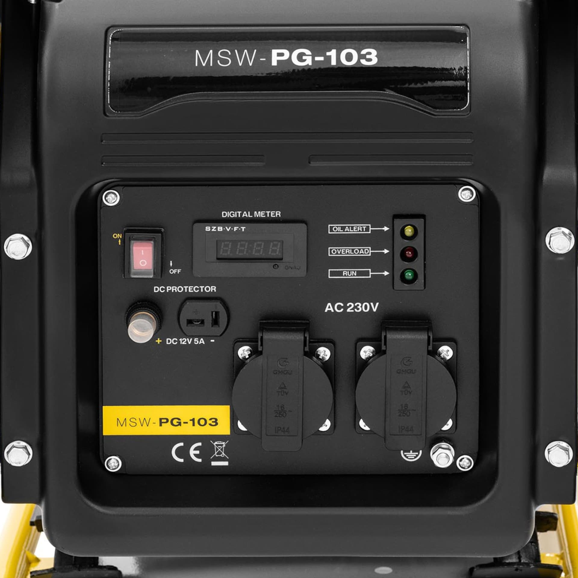 

Agregat prądotwórczy inwertorowy generator prądu 5 l 230 V 2500 W AVR