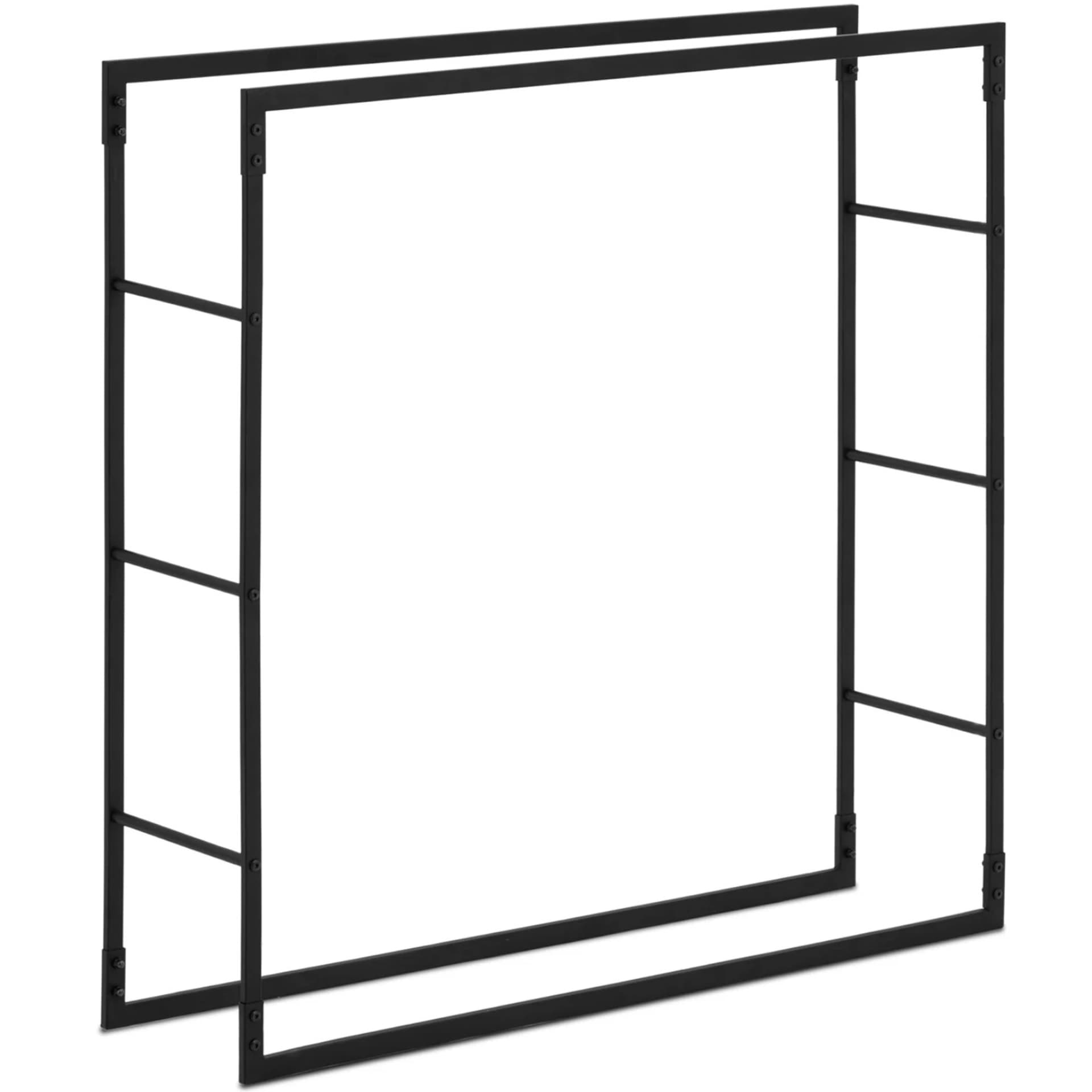 

Stojak na drewno kominkowe metalowy prostokątny LOFT do 35 kg 100 x 25 x 100 cm
